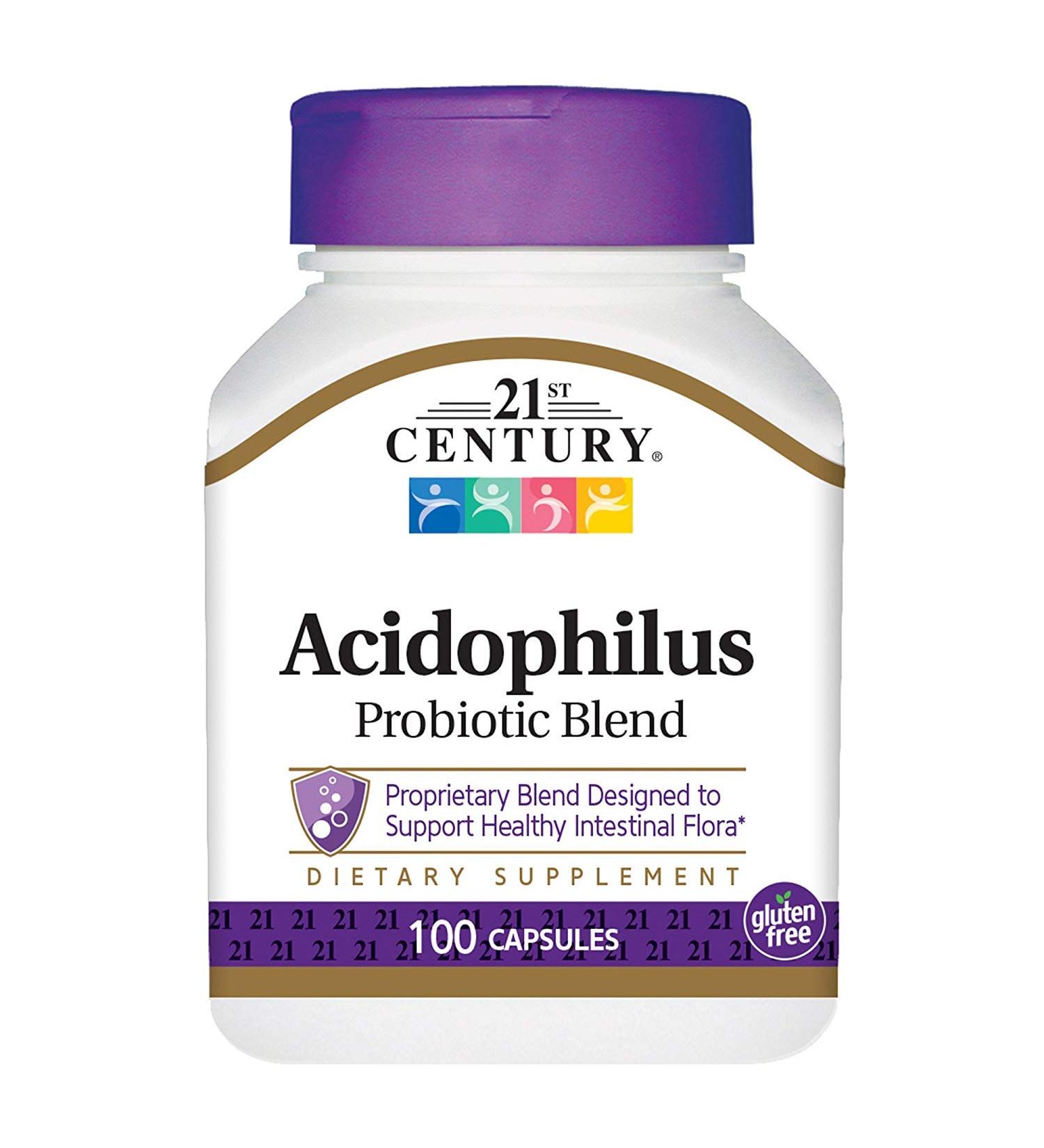 21st Century Acidophilus Capsules 100 Caps - Buy Online on GoSupps.com