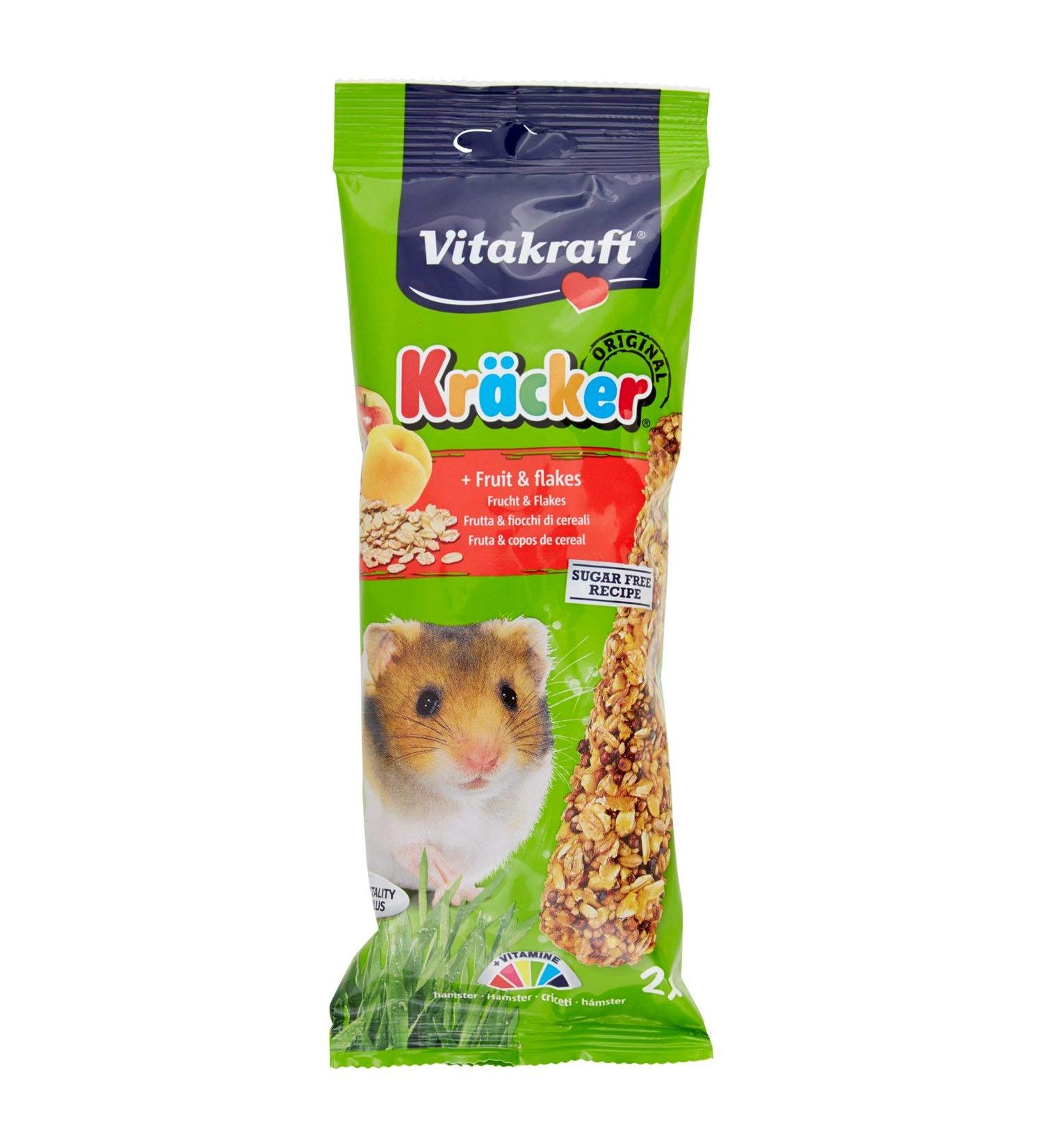 Vitakraft Hamster Treat Kracker Sticks - Delicious Fruit Flavor | International Shipping Available - Buy Online on GoSupps.com