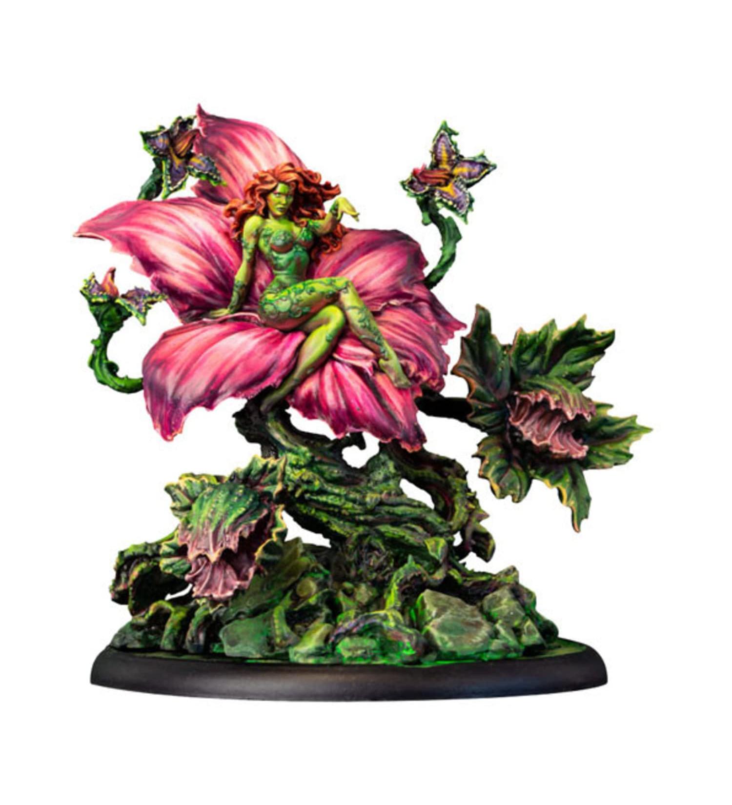 Knight Models Batman Miniature Game: Poison Ivy  35MM Scale - Unpainted  Ages 14+