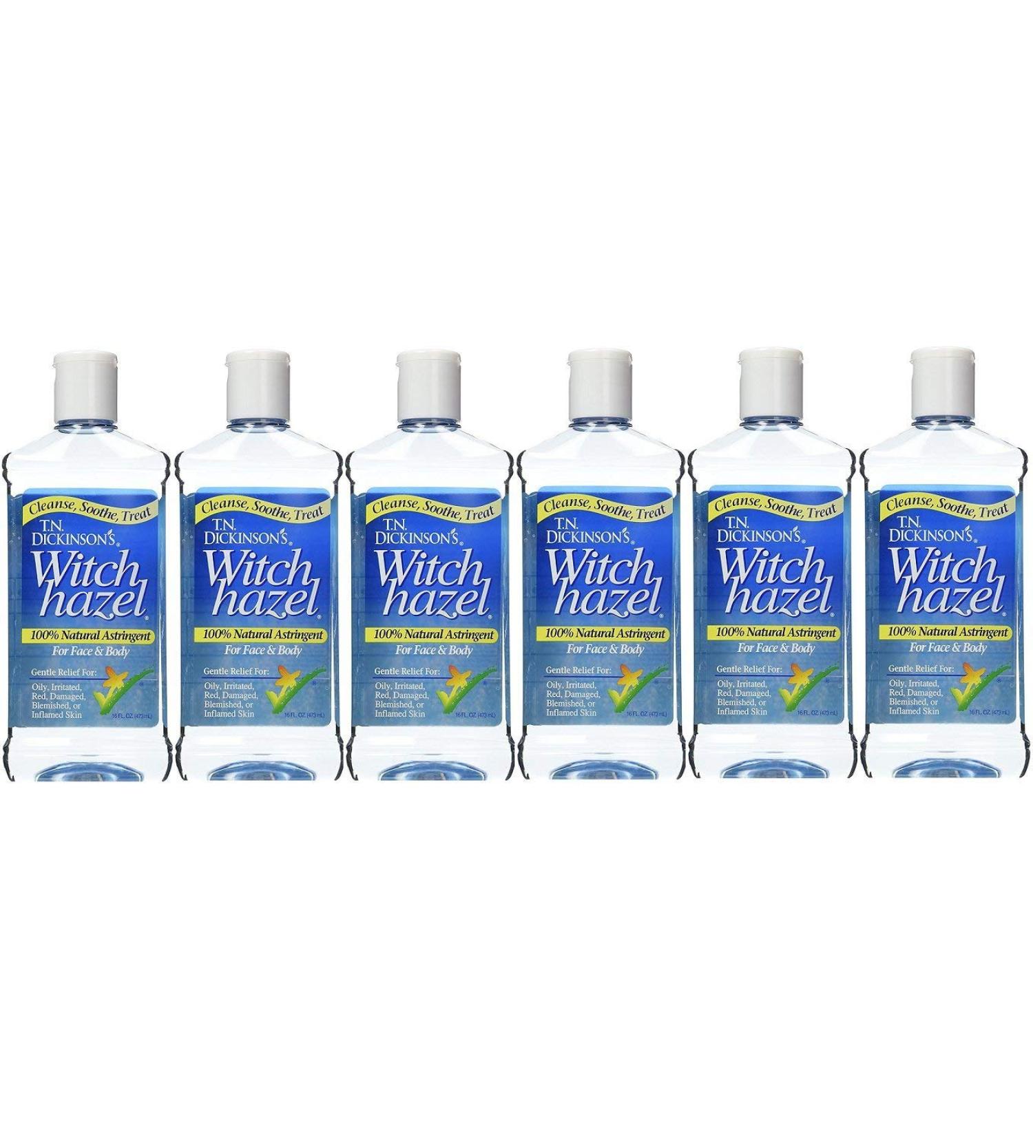 Buy T.N. Dickinson's Witch Hazel Astringent 16 oz - Pack of 6 | Fast International Shipping - Buy Online on GoSupps.com