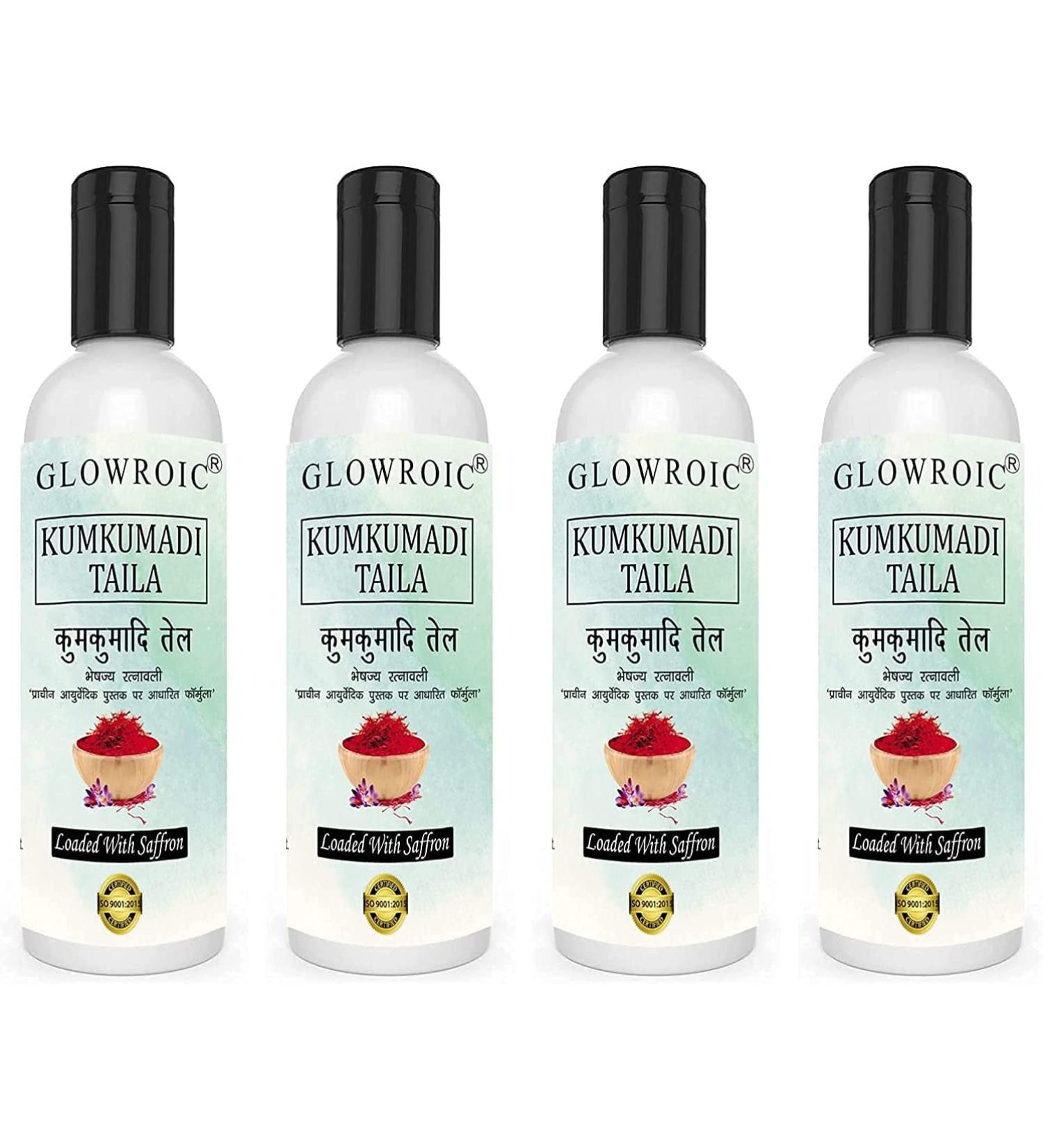CROW Kumkumadi Taila 50 ml (oil) "with saffron" 4 pieces