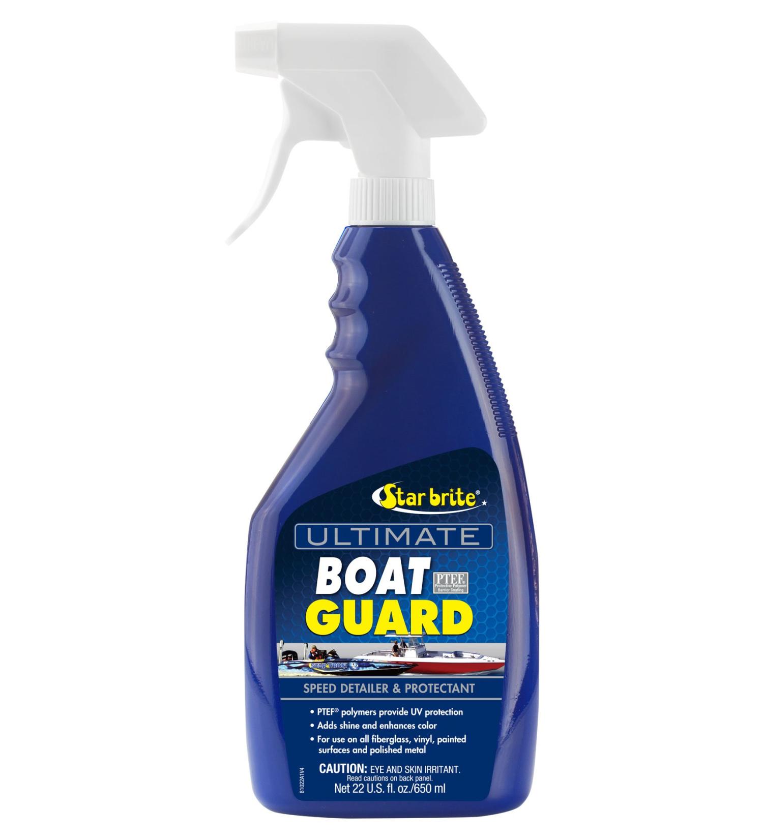 STAR BRITE Boat Guard Speed Detailer & Protectant - 22 Oz - Shine & UV Protection for Auto, RV, Boats - Buy Online on GoSupps.com