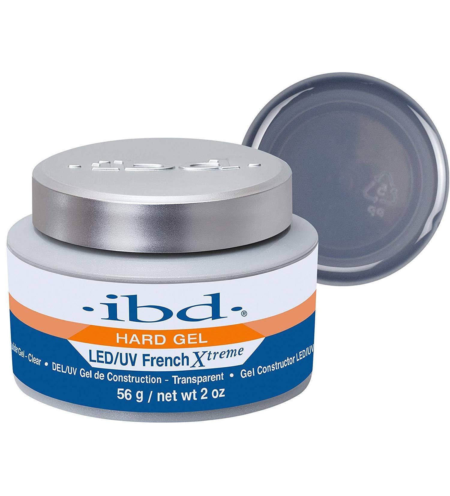 ibd French Xtreme LED/UV Gels - Clear 2oz (59.15 ml) - Premium Quality Nail Gel for Professional Use - Fast International Shipping - Buy Online on GoSupps.com