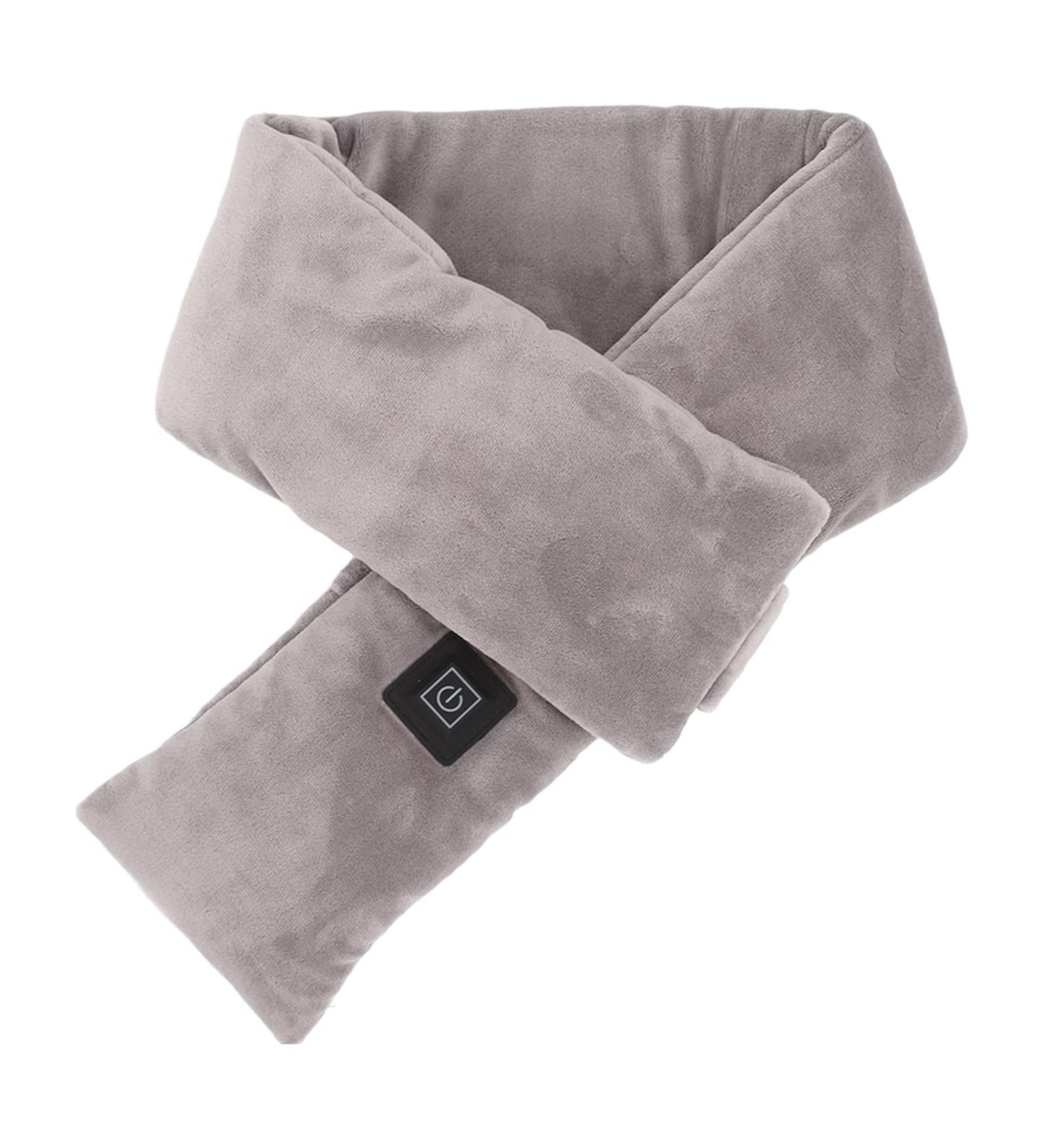 Neck Heating Pillow - Electric Carbon Fiber Heated Neck Wrap & Scarf for Pain Relief | Double-Sided Comfort - Buy Online on GoSupps.com
