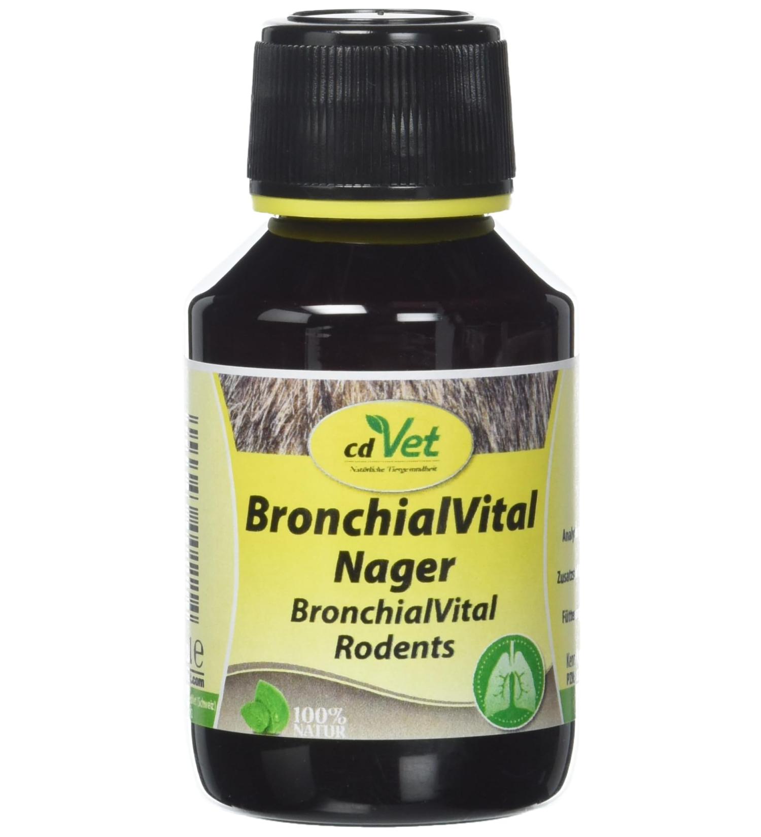 cdVet Naturprodukte - 111 / BronchialVital - Syrup - Rodents - 100 ml - Buy Online on GoSupps.com