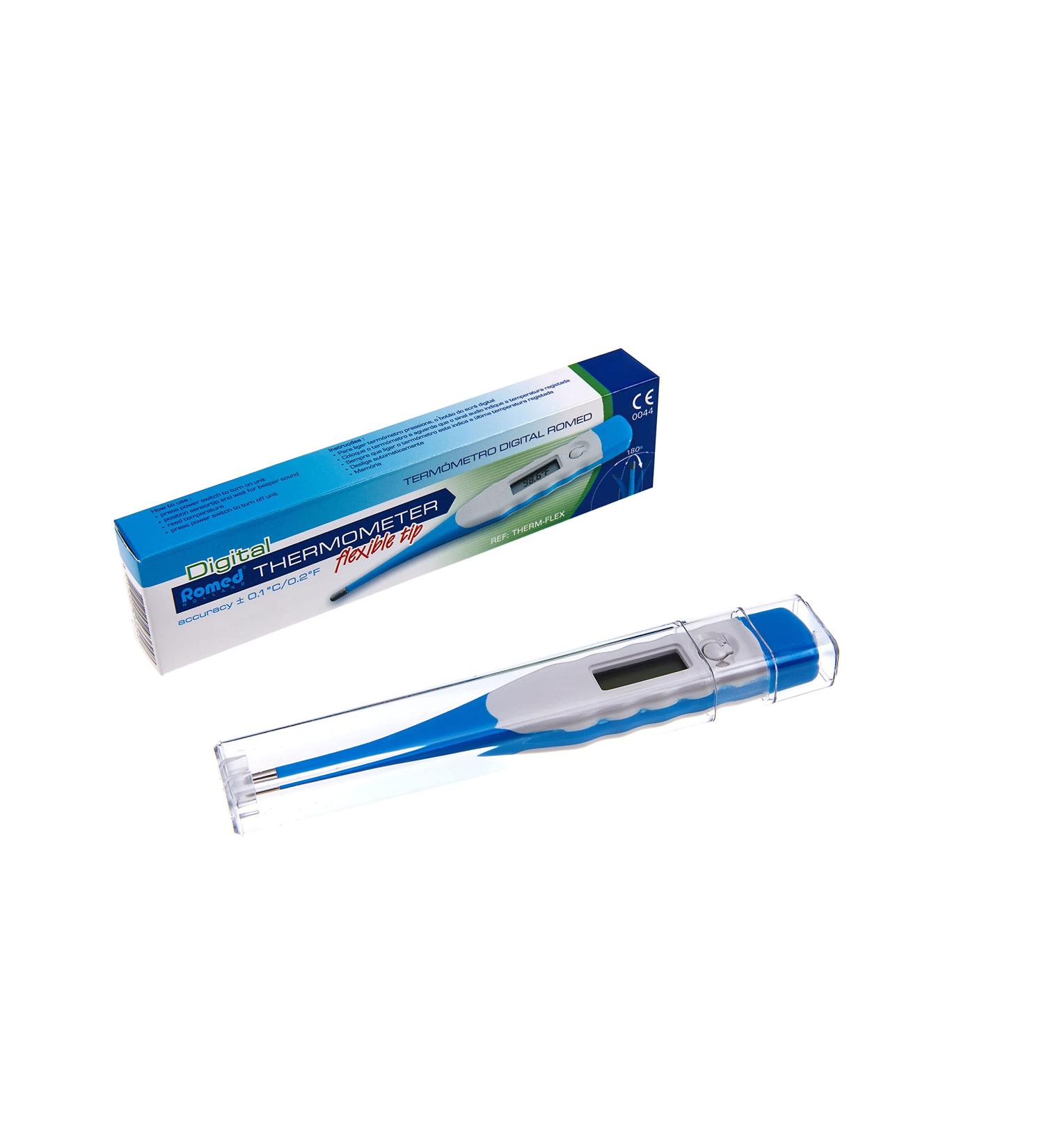 Buy Romed THERM-FLEX Digital Fever Thermometer | Flexible Tip | Accurate & Fast Shipping Worldwide - Buy Online on GoSupps.com