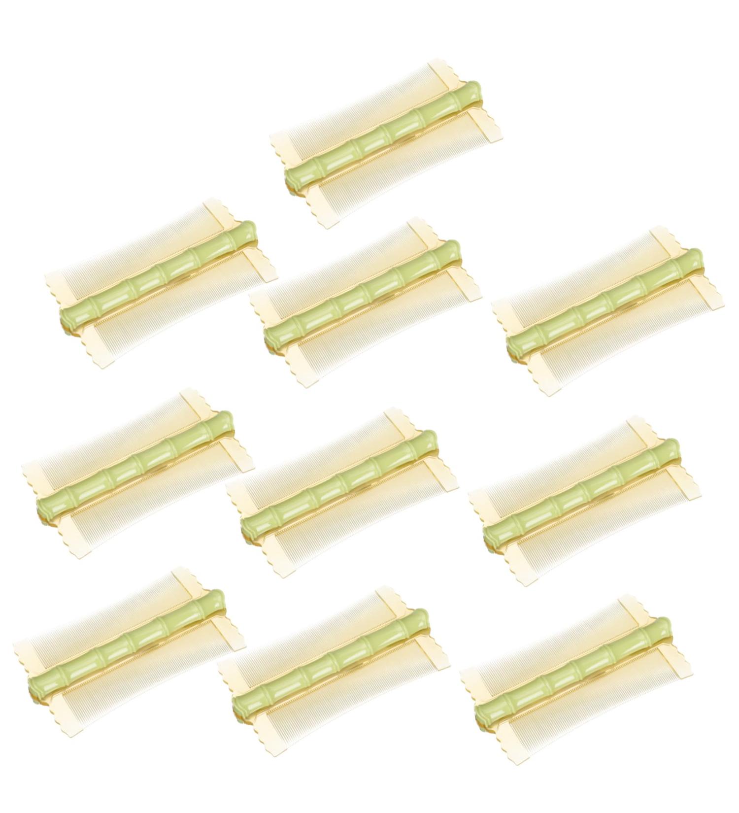 10 Pi ces peigne sourcil poil chien souffler boucles bonjour para d m lant bien- tre essencielle Anti- famille hair brush outil de massage des cheveux Plastique Light Green - Buy Online on GoSupps.com