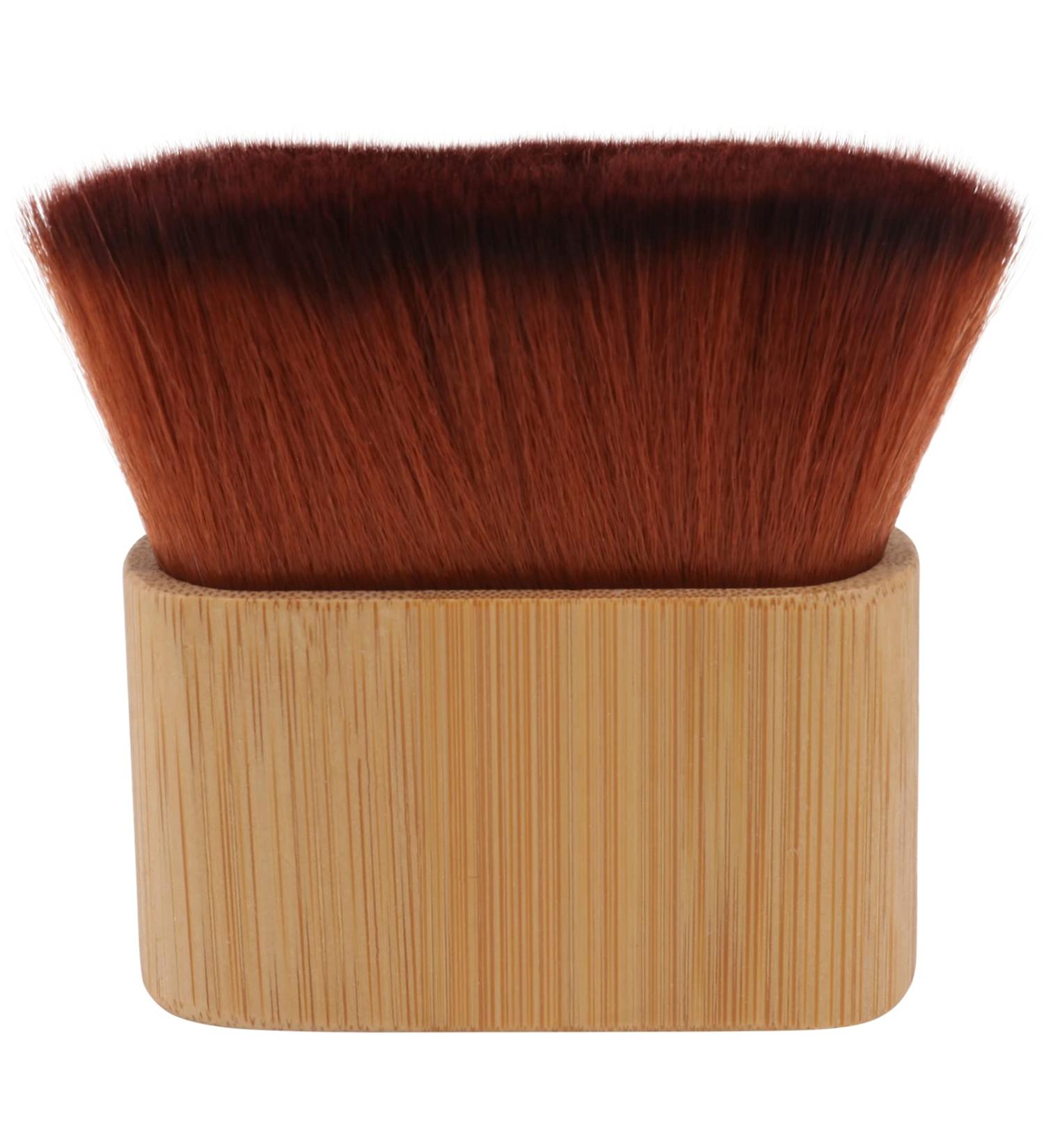 1pc Loose Brush with Wooden Handle Salon Neck Brush Barber Neck Brush Barber Face Cleaning Brush Beard Brush Barber Hair Duster Face Duster Modify Hair Salon Supplies Bamboo - Buy Online on GoSupps.com