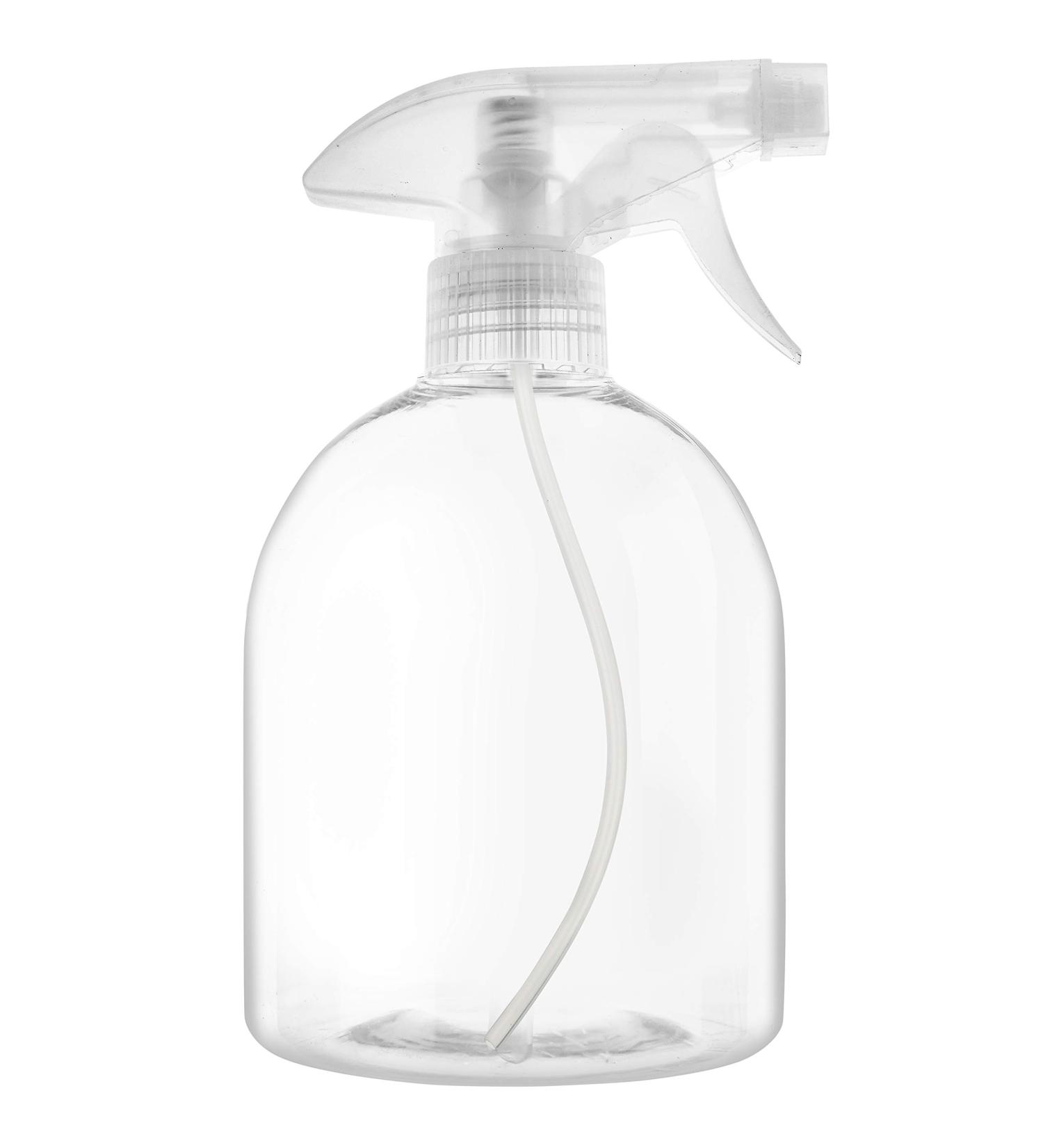 16oz Clear Plastic Spray Bottle with Stream and Mist Settings - Haircuts, Water Plants, Cleaning, Cooking, Auto Detailing, Grilling, Disinfectant - alpree 1 Count - Buy Online on GoSupps.com