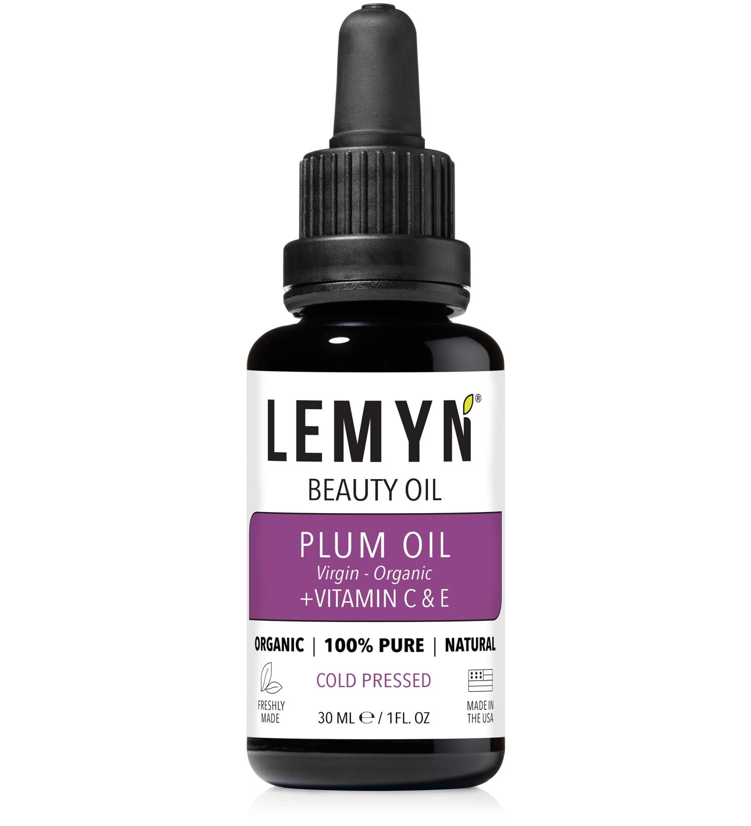 Plum Kernel Face Oil | Organic Vitamin C & E | Luxurious Hydration | Freshly Handcrafted in Santa Barbara | 1 Fl Oz - Buy Online on GoSupps.com