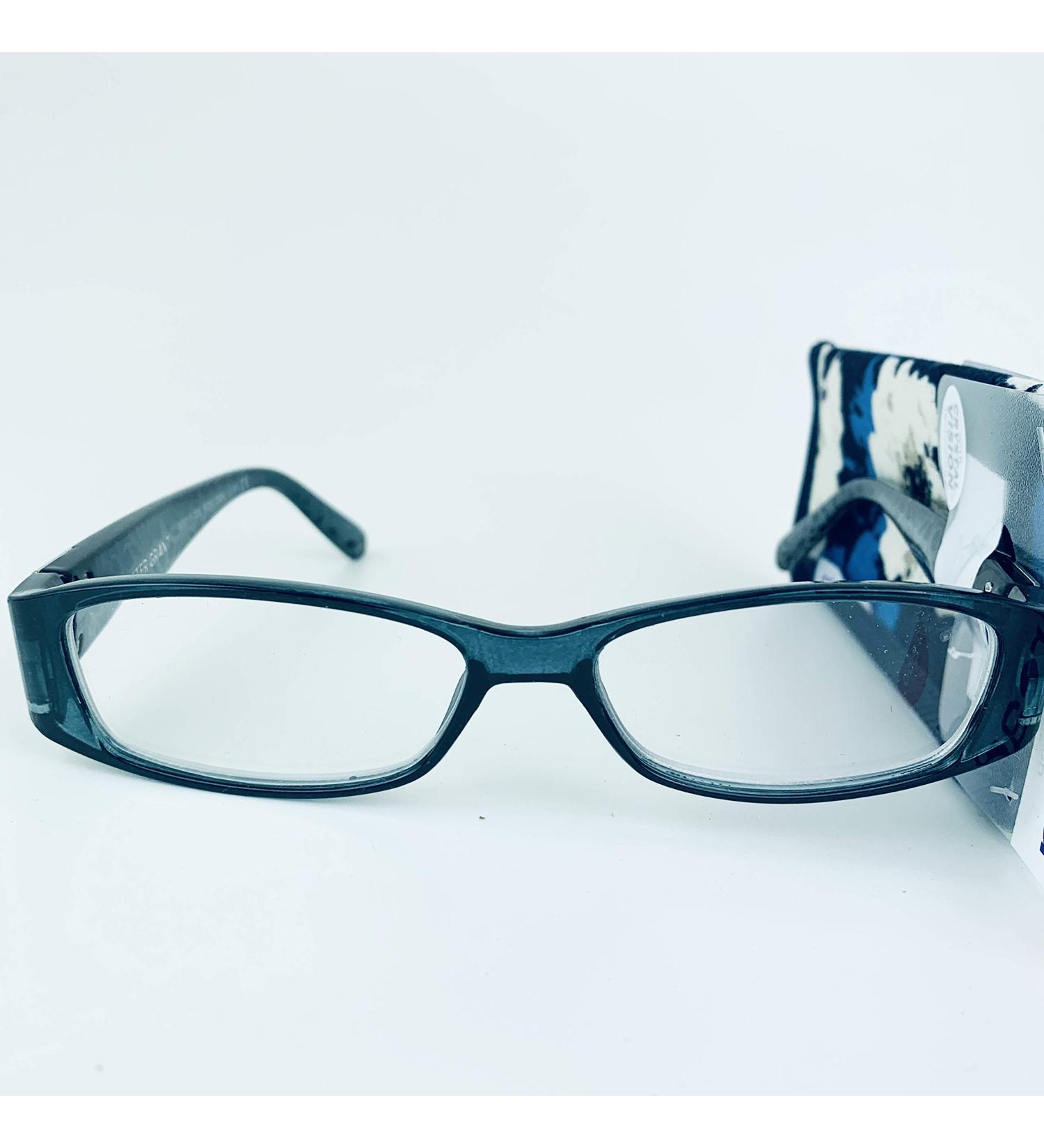 Foster Grant Coloread Blue Posh Women's Reading Glasses +1.50 with Case - Stylish & Comfortable International Shipping - Buy Online on GoSupps.com