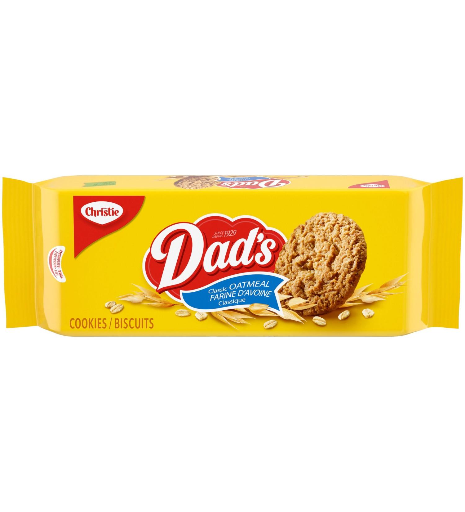 Dad's Oatmeal Original Cookies 520 g Oatmeal 520 g - Buy Online on GoSupps.com