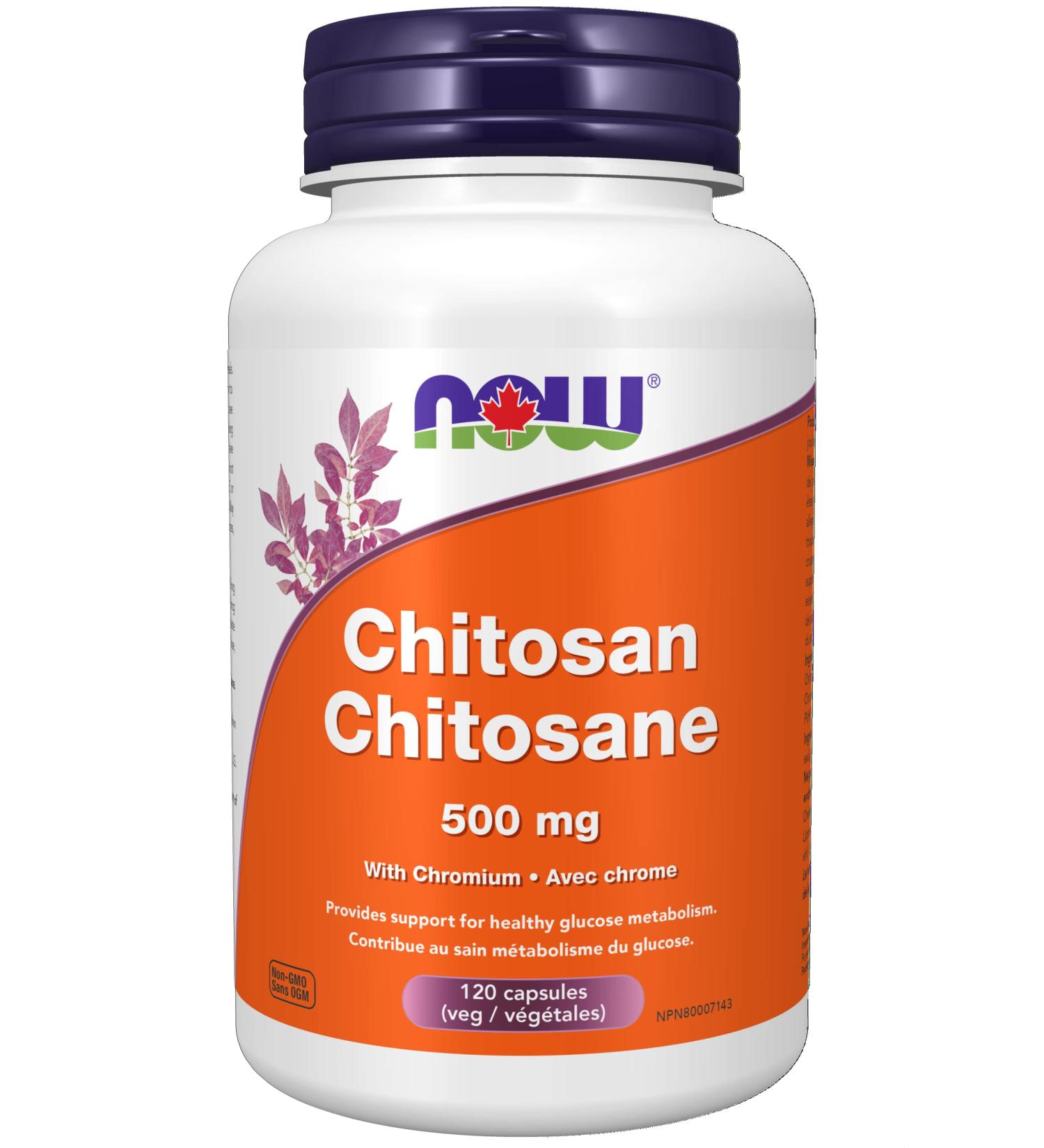 Now Foods Chitosan and Chromium 120vcap - Buy Online on GoSupps.com