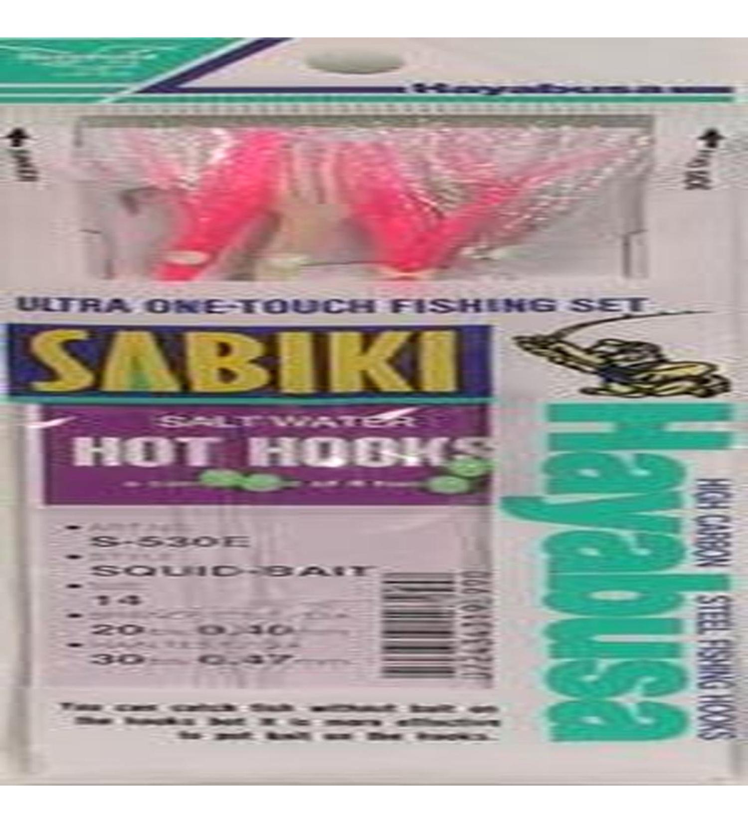 Hayabusa S-530E-14 Squid-Bait Sabiki Sz14 1/0Us 4Hks, Heavy Leader