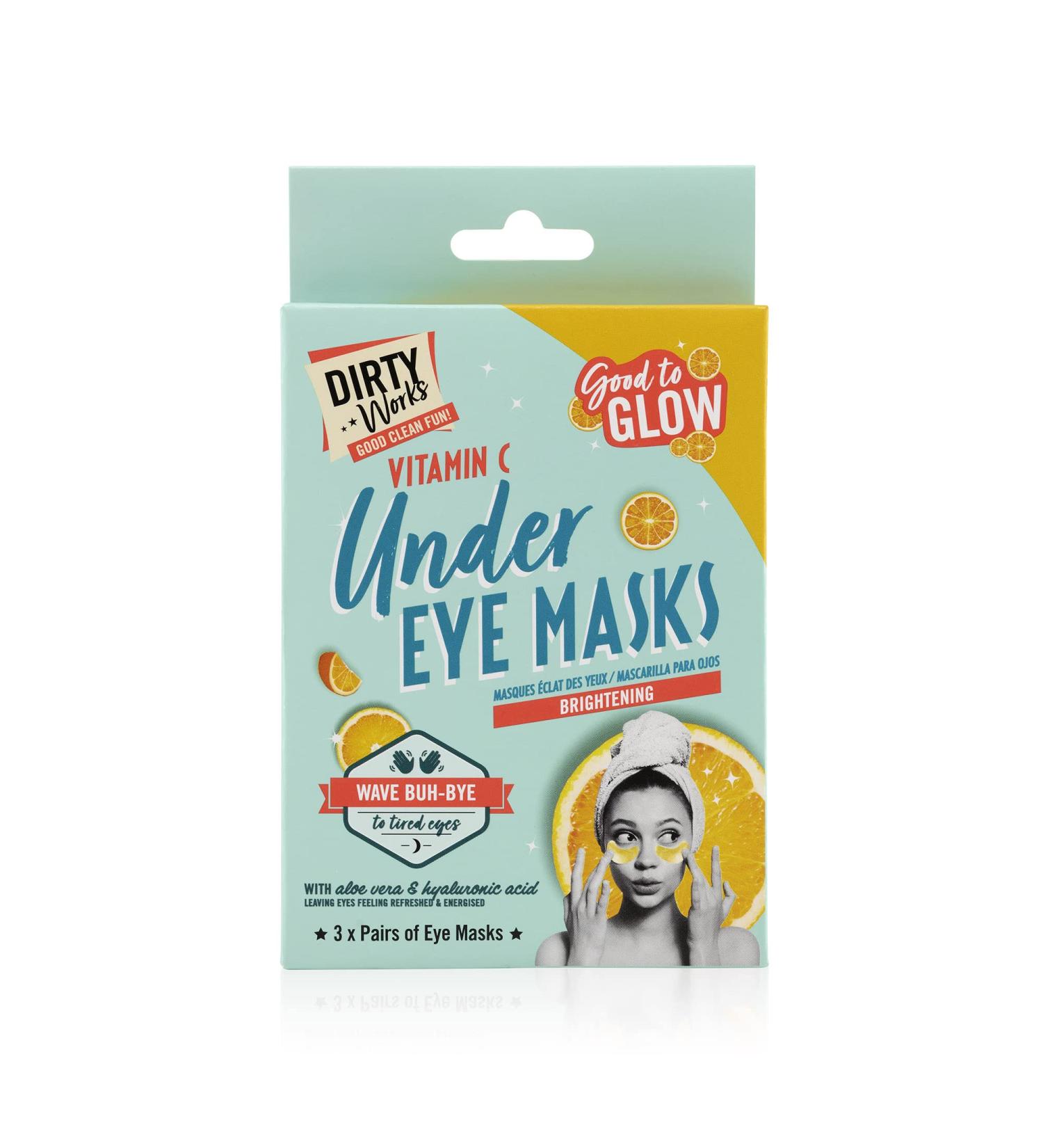 Dirty Works Good to Glow Under Eye Masks - Brighten and Hydrate for Radiant Eyes - Buy Online on GoSupps.com
