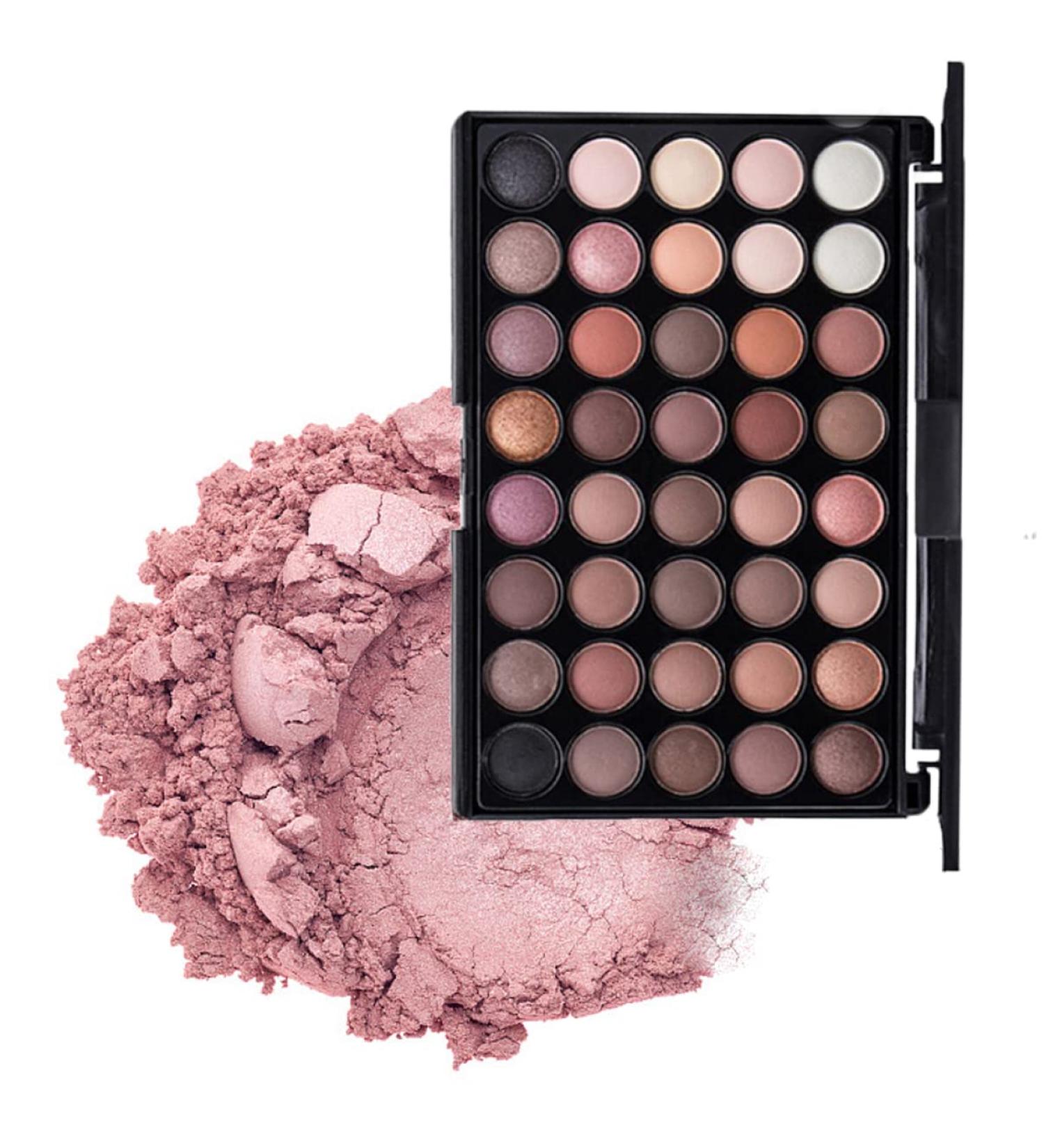 FRCOLOR 40 Pearly Pallet Makeup Cosmetic Colors Shadow Eye Combination Lustre 1 count (Pack of 1) As Shown - Buy Online on GoSupps.com