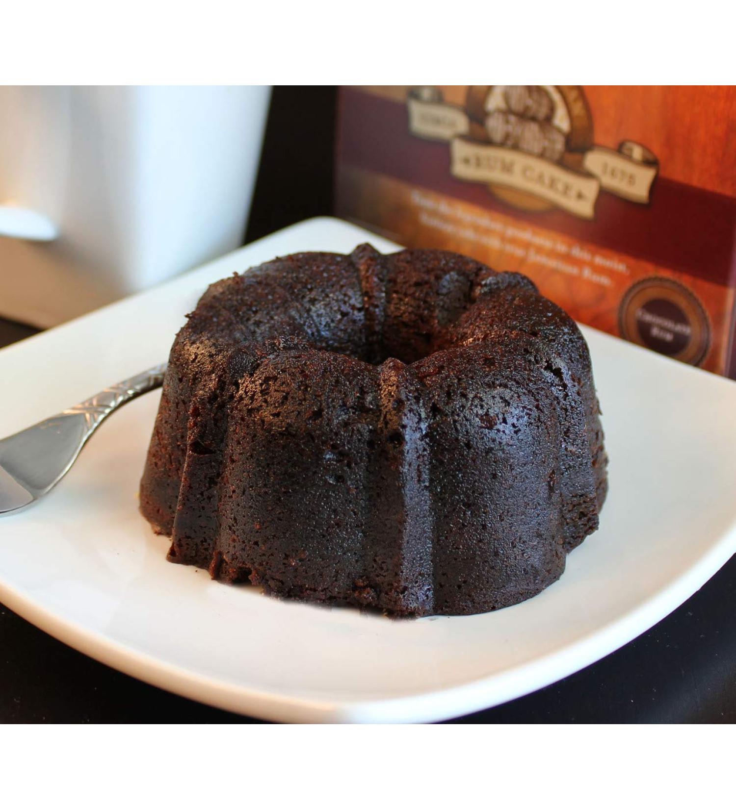 Wicked Jacks Tavern Jamaican Chocolate Rum Cake 4oz - Rich Chocolate Rum Flavor (1 Pack) - Buy Online on GoSupps.com