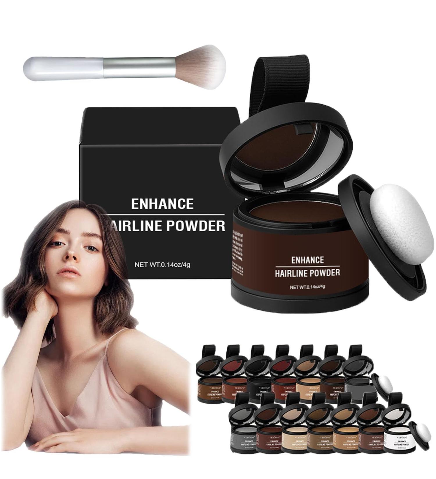 HOPASRISEE Waverlo Magic Root Cover Up Hairline with Mirror Hair Touch Powder Instant Hair Shading Powder for Thinning Hairline with Mirror 1 Piece 1pca - Buy Online on GoSupps.com