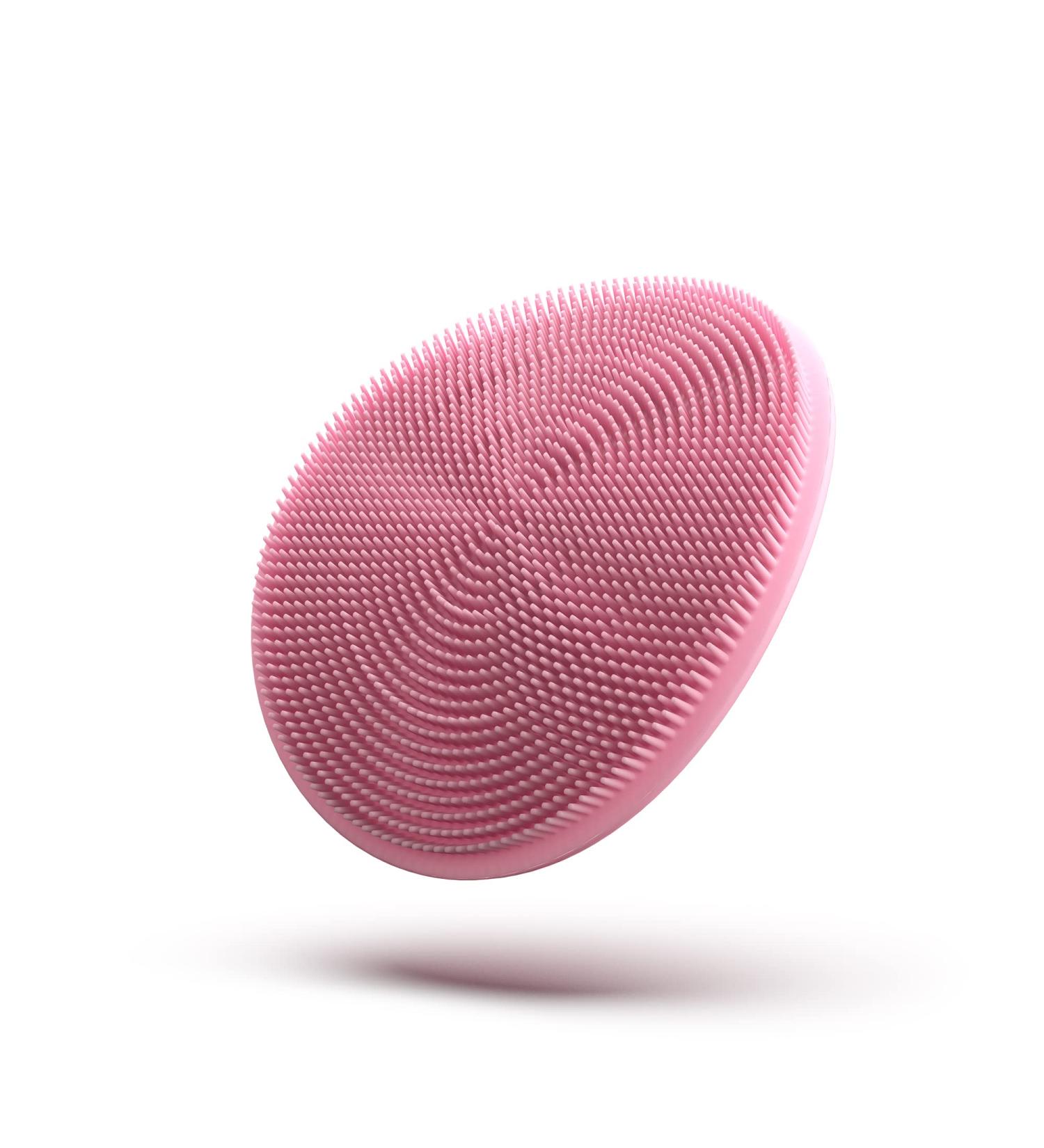 Boie USA Loop Body Scrubber - Anti-Acne Shower Brush - Hypoallergenic & Sustainable - Pink - Buy Online on GoSupps.com