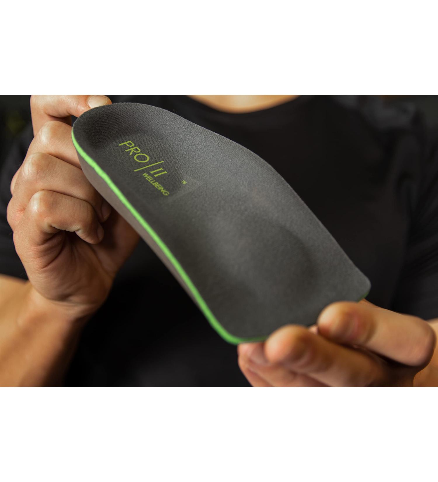 PRO 11 WELLBEING 3/4 Duo tech Layered Insoles - Metatarsal Raise, Arch Support (9/10.5 UK) - Buy Online on GoSupps.com