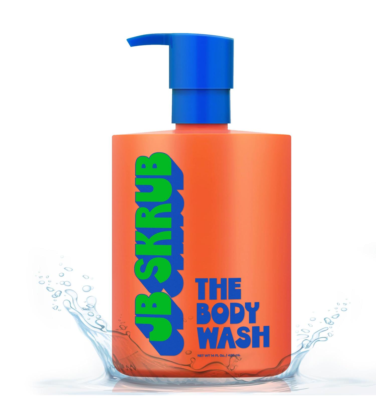 Natural Foaming Body Wash for Boys - Citrus Scent No Harsh Ingredients - Kids & Teens - 14 Oz - Buy Online on GoSupps.com