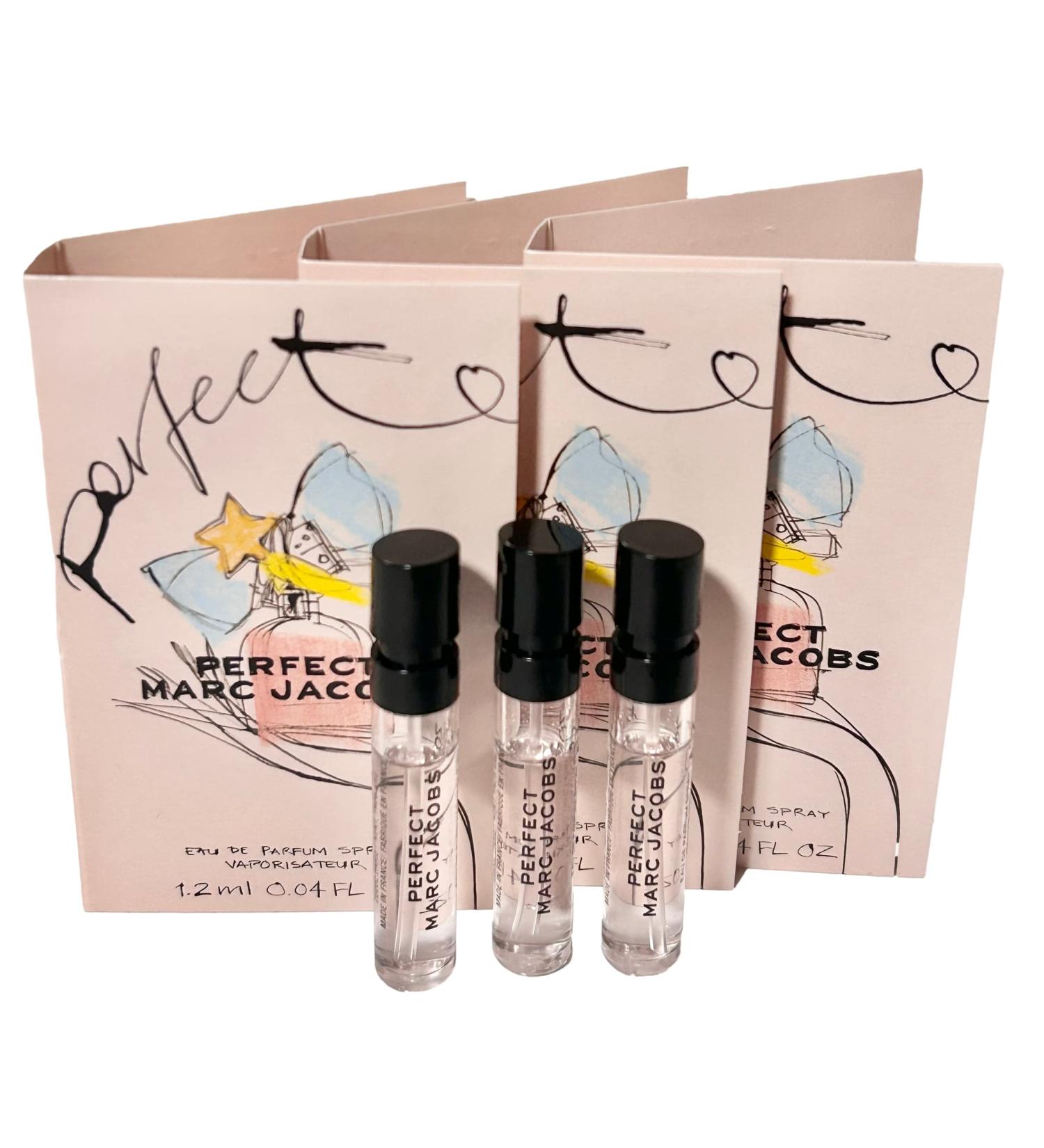 Marc Jacobs Perfect Sample Women Perfume Spray 1.2 ml / 0.04 oz - set of 3 - Buy Online on GoSupps.com