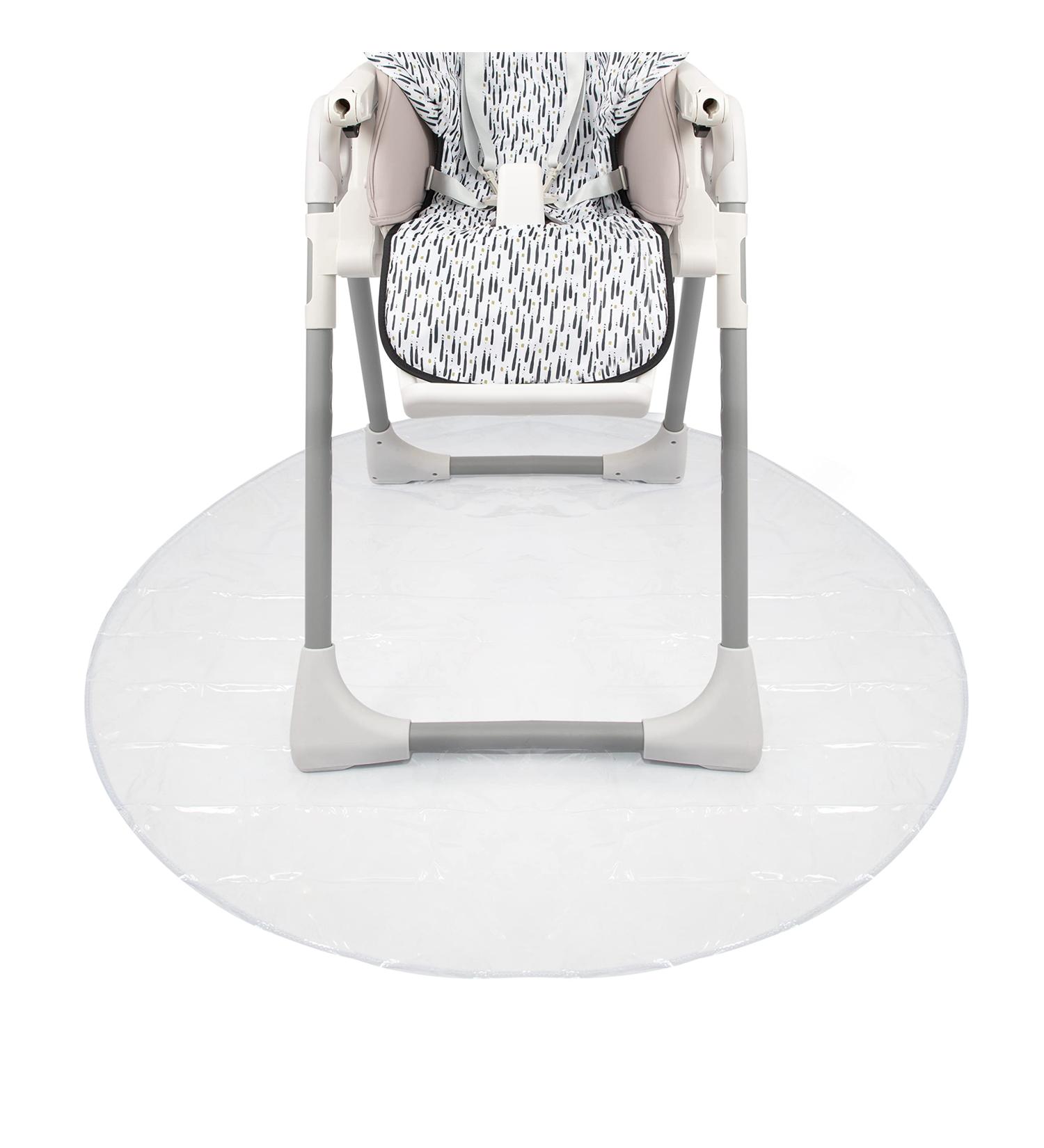 Nuby Floor Mat  Clear Circle  Protect Floors from Spills & Messes  Waterproof  50 - Buy Online on GoSupps.com