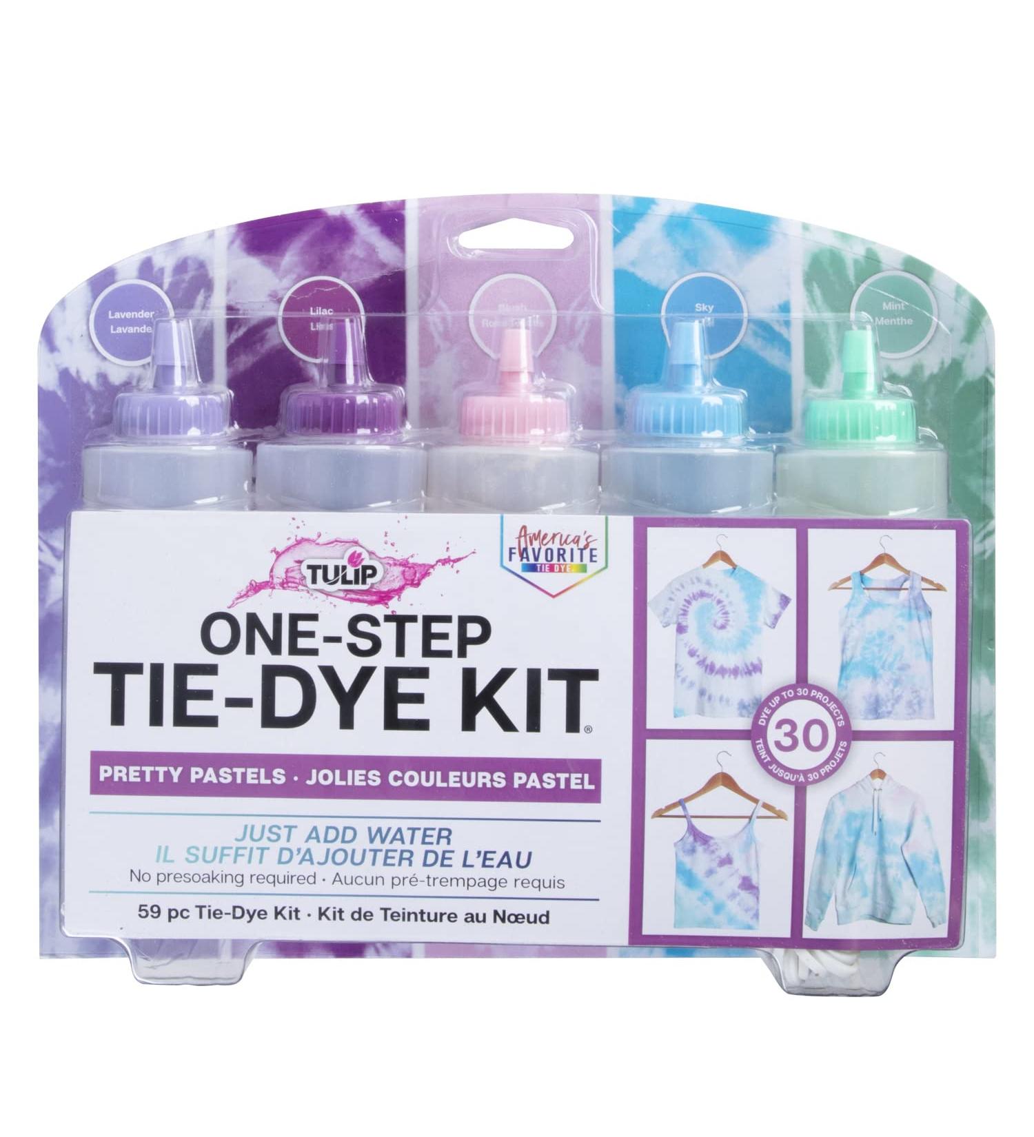 TULIP Fabric Dye Kits 44463 Pretty Pastels - Set of 6 Dyes for Large Fabrics - Buy Online on GoSupps.com