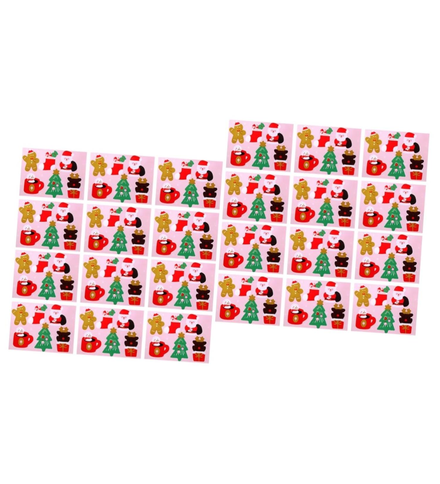 Alipis 156 Pcs Candy Wrapper Cards Holiday Lollipop Sticks Candy Gift Package Reindeer Lollipop Holder Christmas Lollipop Cards Lollipop Paper Cards Cute Holiday Items 300g Coated Paper As Shownx2pcs 25.4X19.4CMx2pcs - Buy Online on GoSupps.com