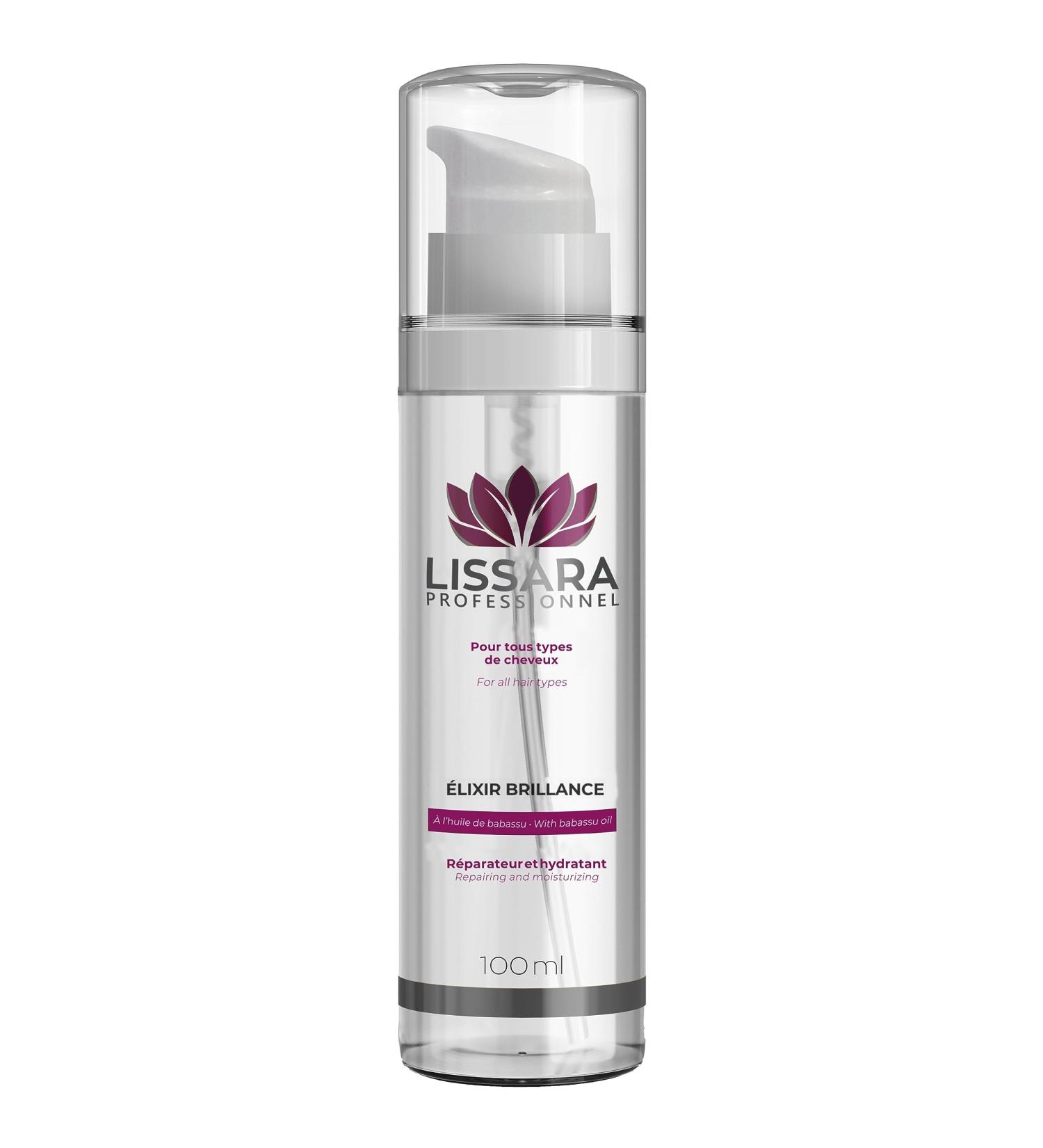 LISSARA - Serum Elixir Without Sulfates - After Smoothing for dry and damaged hair - With Babassu oil - Paraben-free - Made in France - 100ml - Buy Online on GoSupps.com