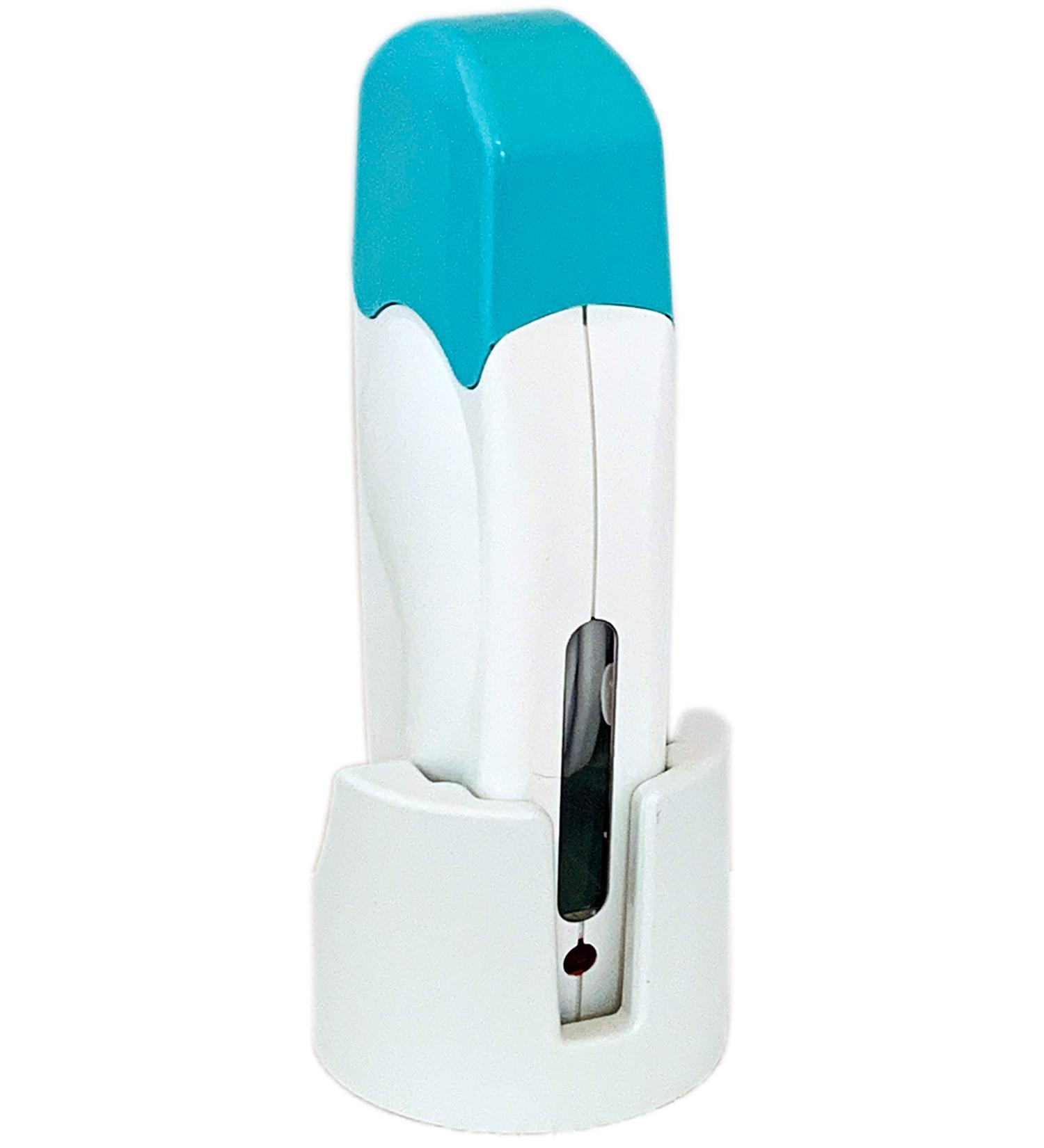 EpilWax Wax Warmer for 100ml Roll-On Wax Cartridges | White Wax Melter with Stand for Smooth Hair Removal - Buy Online on GoSupps.com