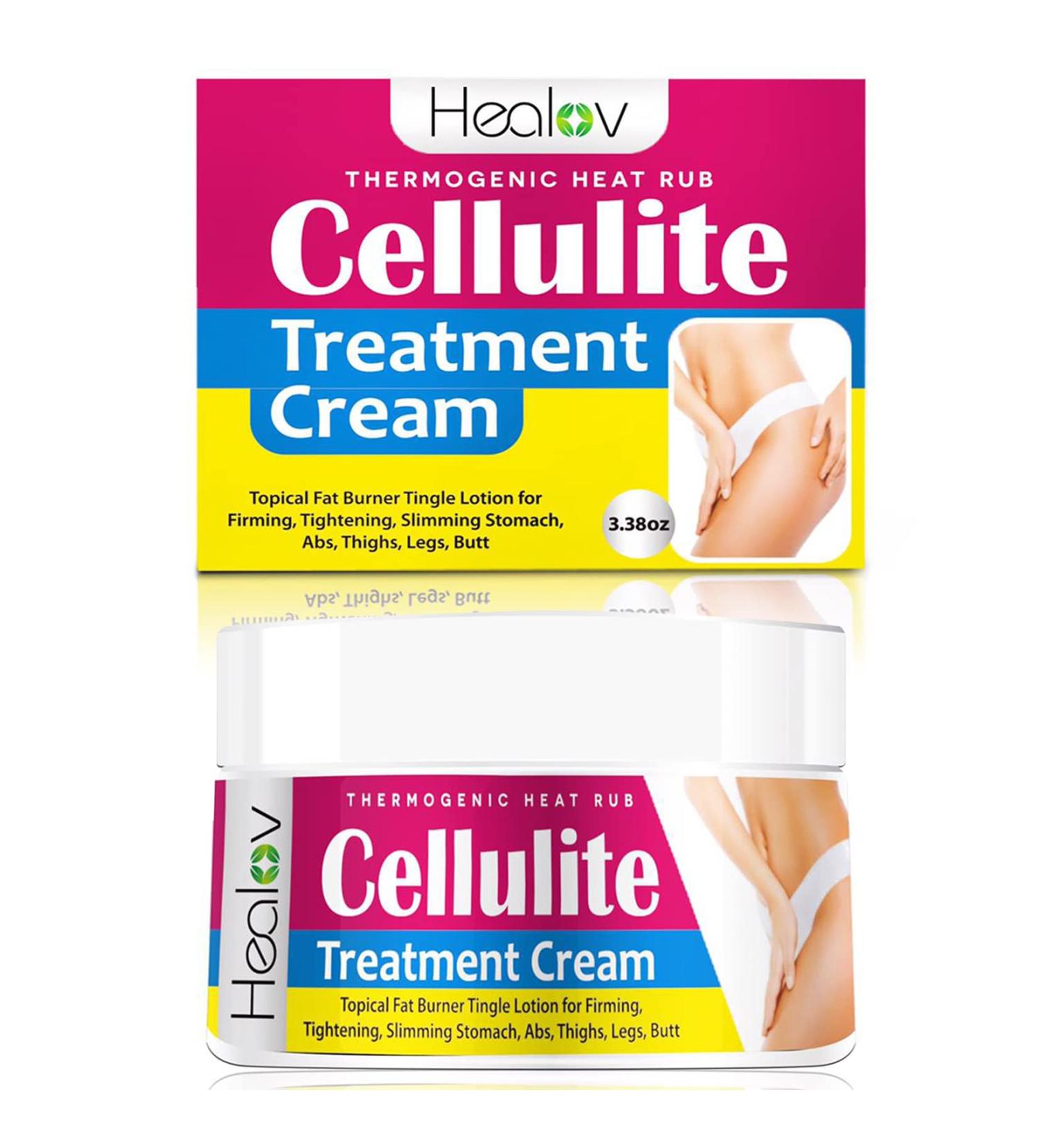 Slimming Hot Cream Fat Burner for Tummy - Skin Tightening & Cellulite Reduction - Sweat Cream for Enhanced Workouts - Moisturizing Pre & Post Workout Lotion - Buy Online on GoSupps.com