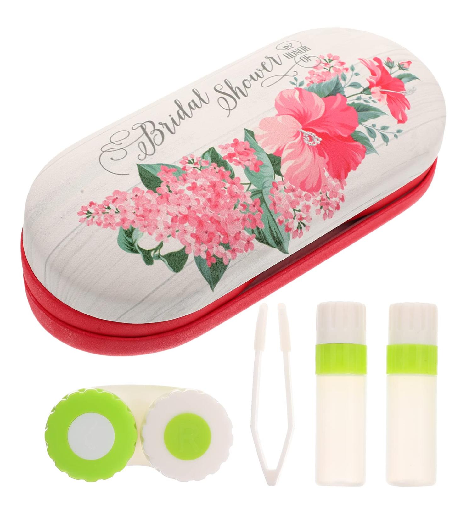 Milists Double-Layer Glasses Case - Travel Contact Lens & Tweezers Storage Set - Durable Compact Design | Ideal for Lentil Tanks - 16.5x7x5.5cm - Buy Online on GoSupps.com