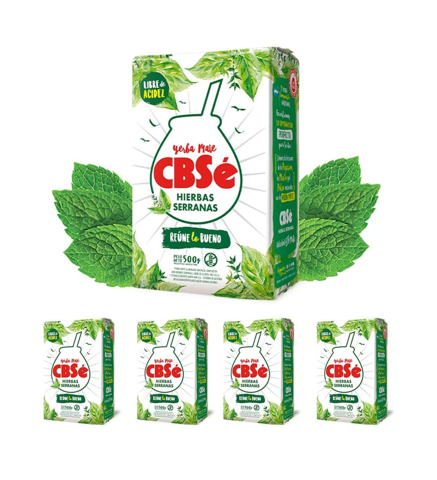  Qumir Qumir - Pack of Yerba Mate Cbse Herbs Serranas of 500g - 4 units - Total 2kg of Yerba Mate - Buy Online on GoSupps.com