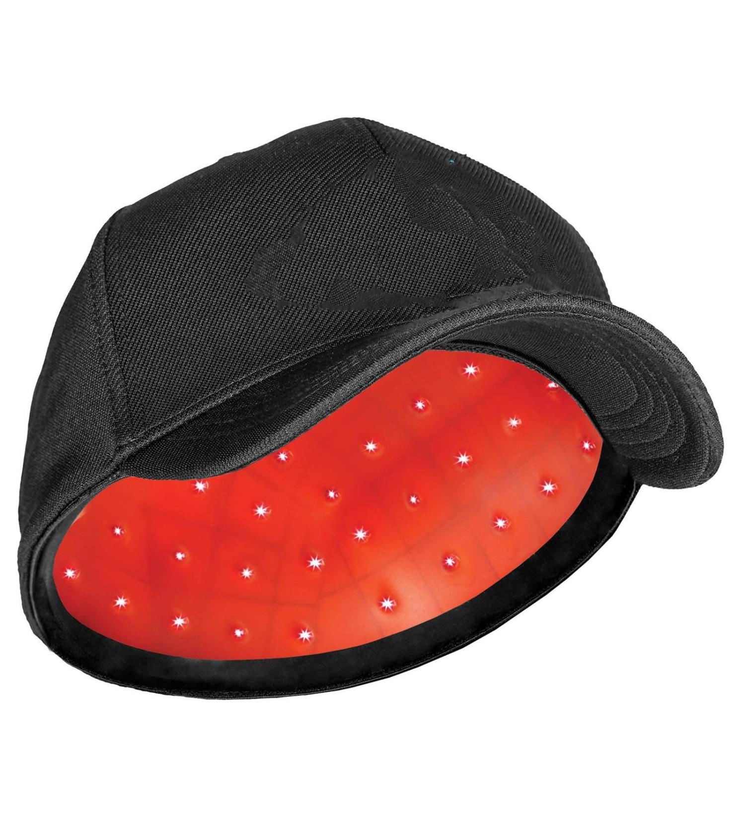 Hair Growth Hat Hair Growth Cap Three-Band LED Technology Full Scalp Treatment and Promote Hair Regrowth for Men and Women - Buy Online on GoSupps.com