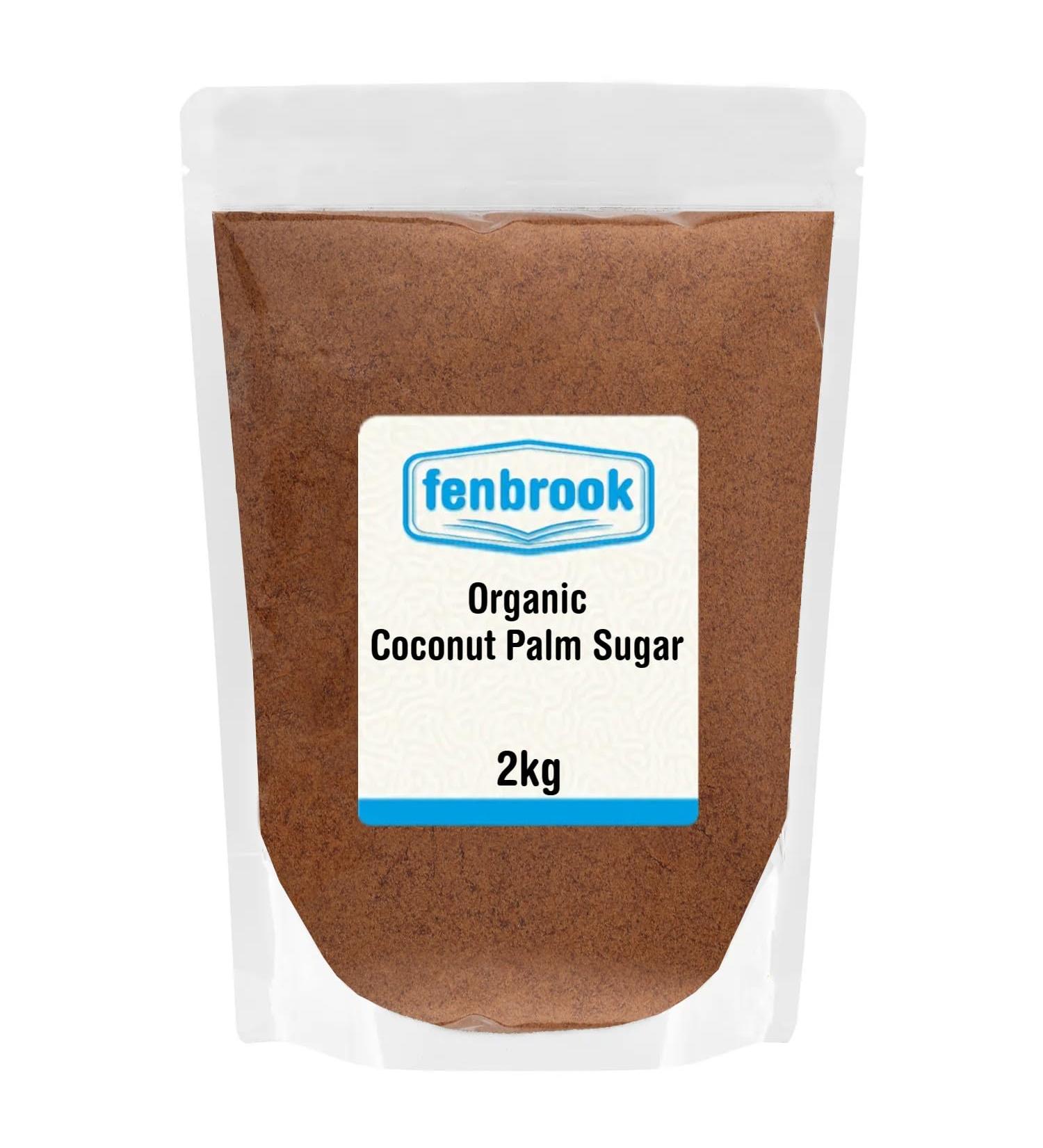 Organic Coconut Palm Sugar 2kg | Certified Organic by Fenbrook Organic - Buy Online on GoSupps.com