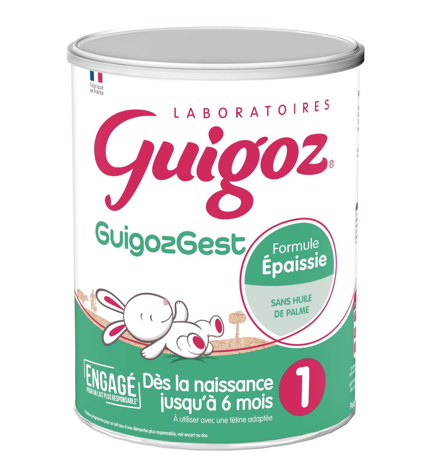 GUIGOZ GUIGOZGest 1 Baby Milk Powder for Ages 0 to 6 Months - Box of 830 g - Buy Online on GoSupps.com