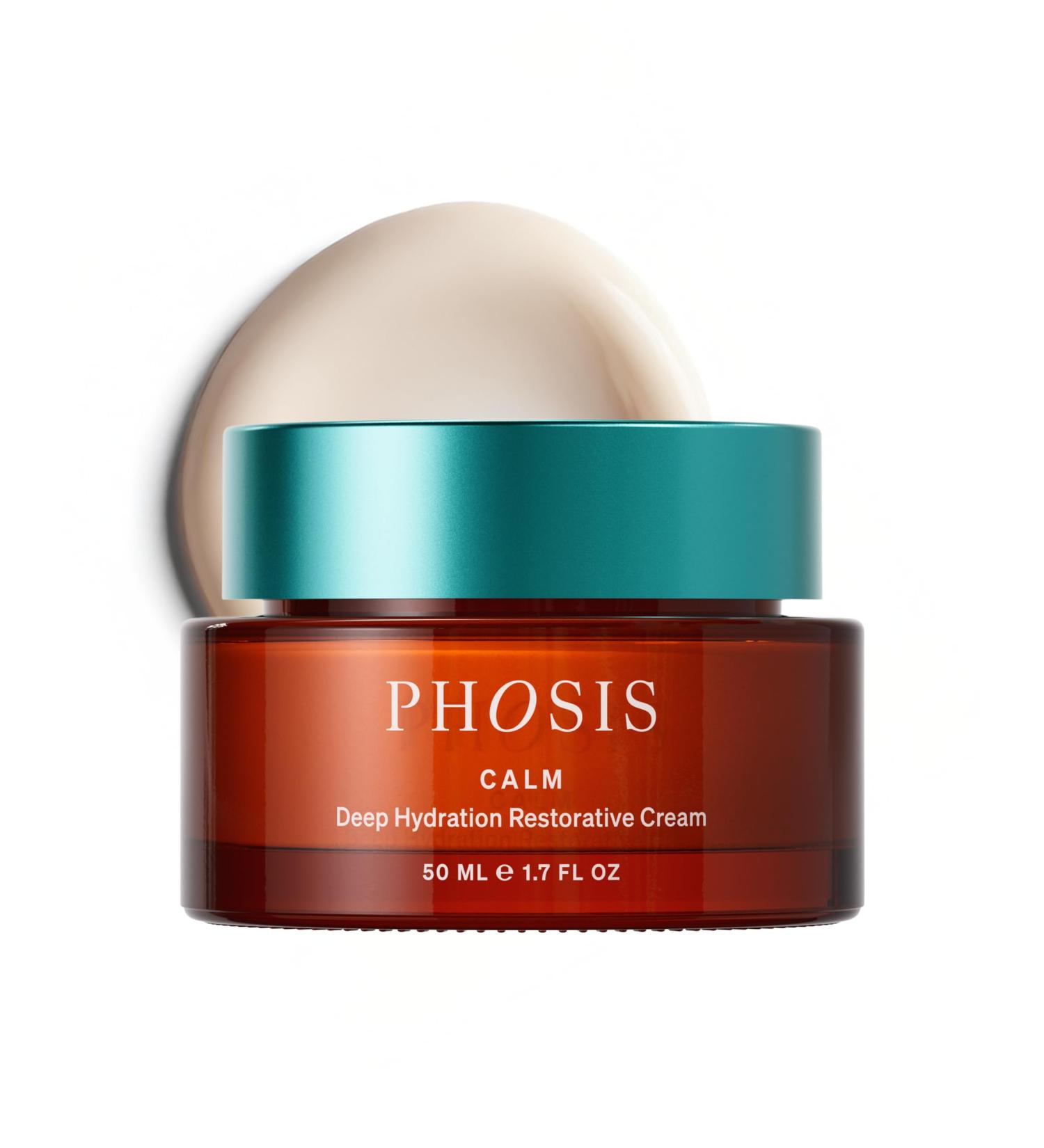 Phosis Calm Deep Hydration Restorative Cream Exceptionally Clean Moisturizer for Sensitive Skin Barrier Repair Face Cream for Women to Support Replenished Radiant Balanced Skin 50ml - Buy Online on GoSupps.com