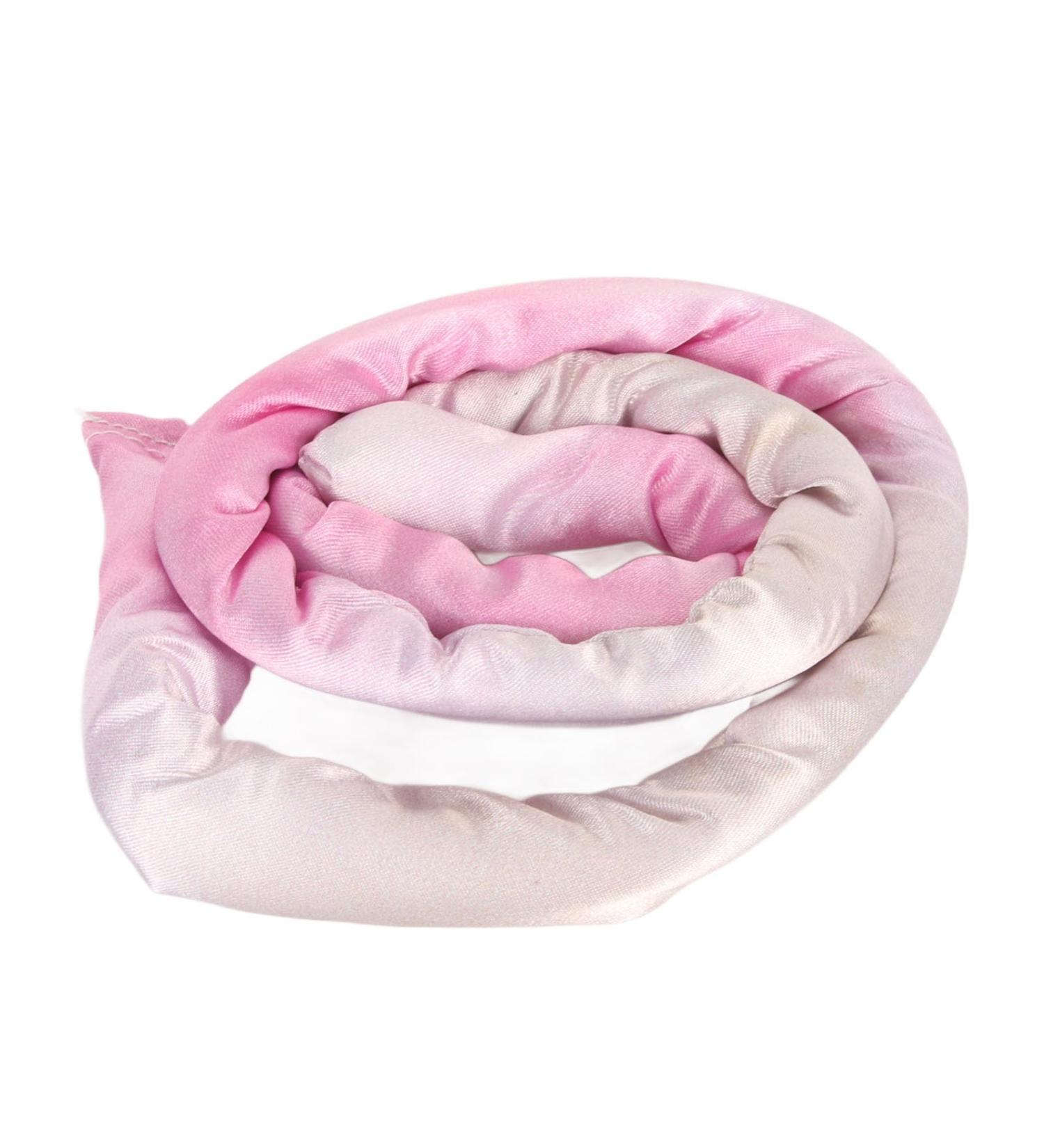 Verdant Touch Spiral Lock Hair Tie Bendable Iron Wire Dreadlocks Hair Tie Imitated Silk Tie Dye Pink 180mm Spiral Lock Hair Tie - Buy Online on GoSupps.com