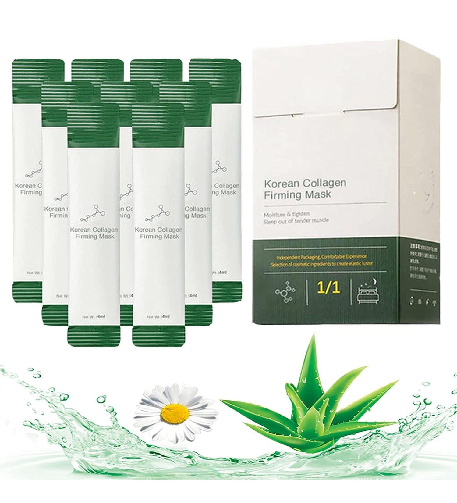 Purime Wash-Free Collagen Firming Mask | Korean Anti-Aging Hydrating Face Care | Moisturizing Wash-Free Sleeping Mask - Buy Online on GoSupps.com