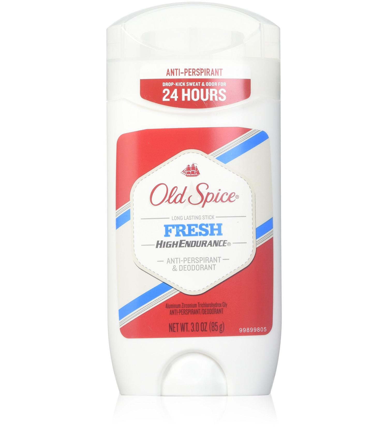 Old Spice High Endurance Antiperspirant Invisible Solid Fresh 3 Oz - Pack of 3 - Buy Online on GoSupps.com