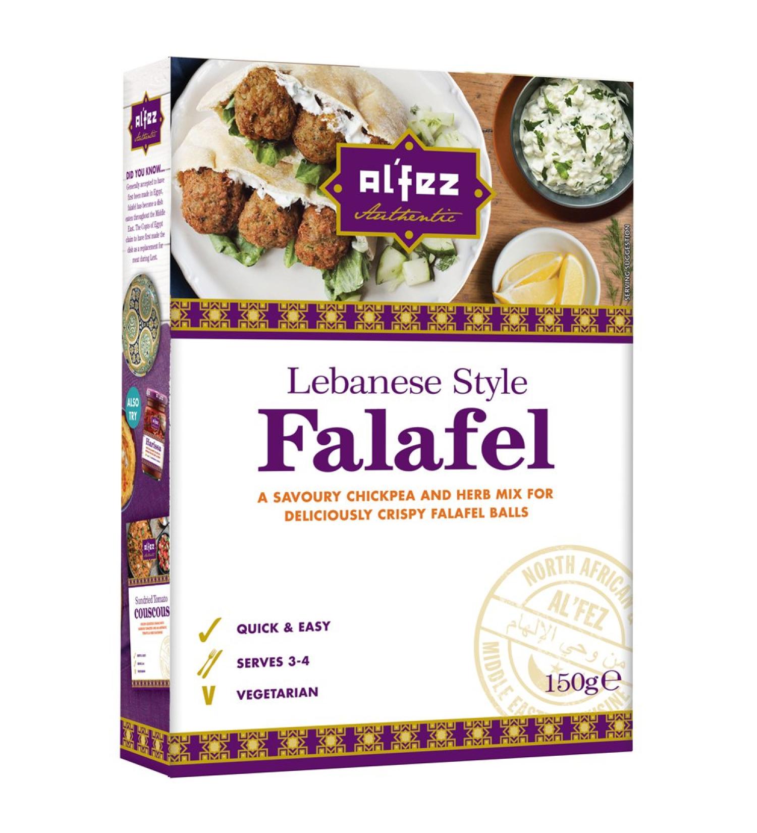 Alfez Falafel Mix Lot de 3 sachets de 150 g