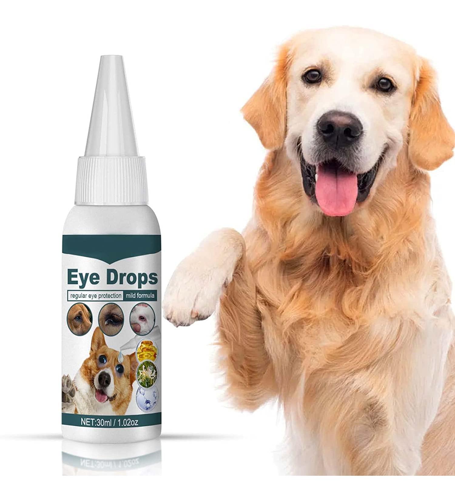 Vinsani Dog Eye Drops 30ml - Gentle Treatment for Eye Infections & Allergies, Relieve Red Eyes - Professional Eye Wash for Dogs - Buy Online on GoSupps.com