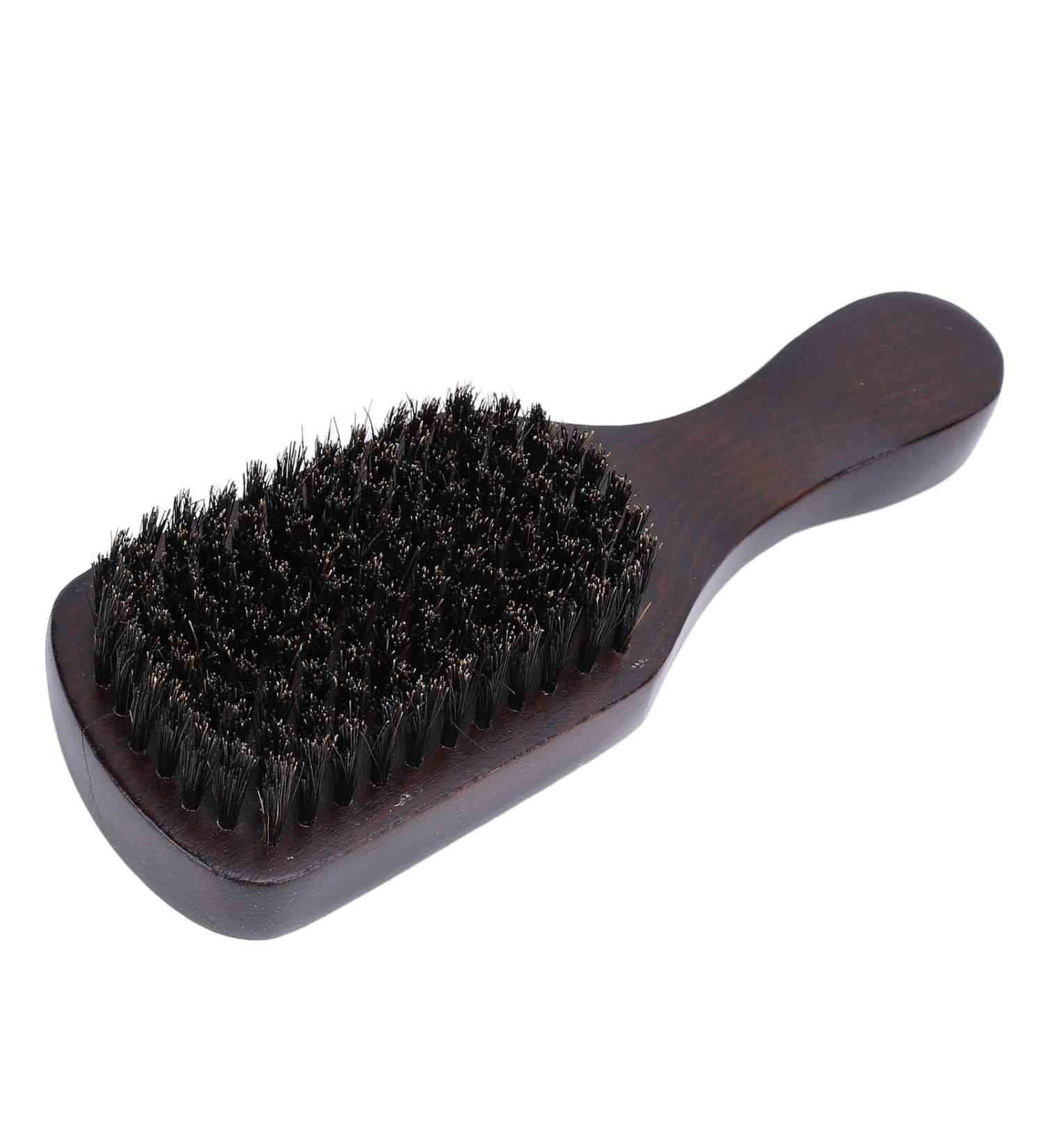 Ergonomic Beard & Hairdressing Brush - Flexible Gentle Easy to Hold | Perfect for Home Grooming - Buy Online on GoSupps.com