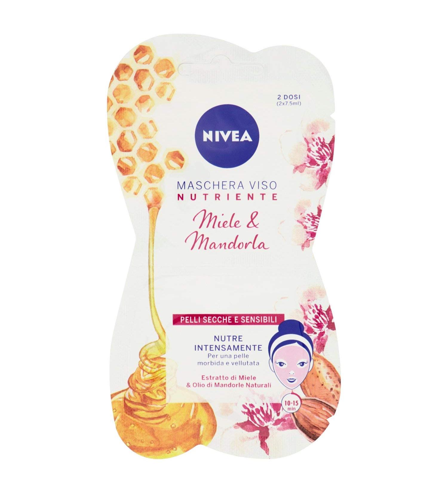 NIVEA Intensive nutrient mask mono.15 ml.84723 - Face creams and masks - Buy Online on GoSupps.com