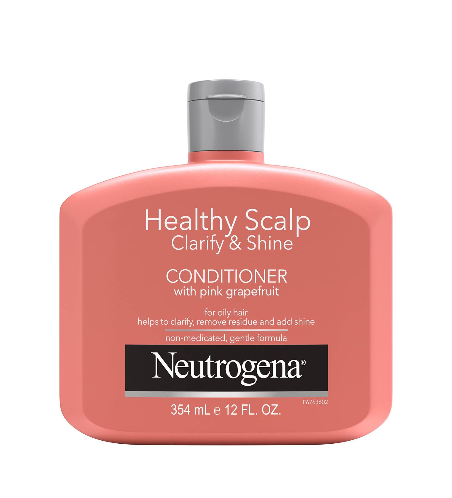 Neutrogena Healthy Scalp Clarifying Conditioner with Pink Grapefruit 12oz - Paraben & Phthalate-Free - For Oily Hair - Color-Safe - Buy Online on GoSupps.com