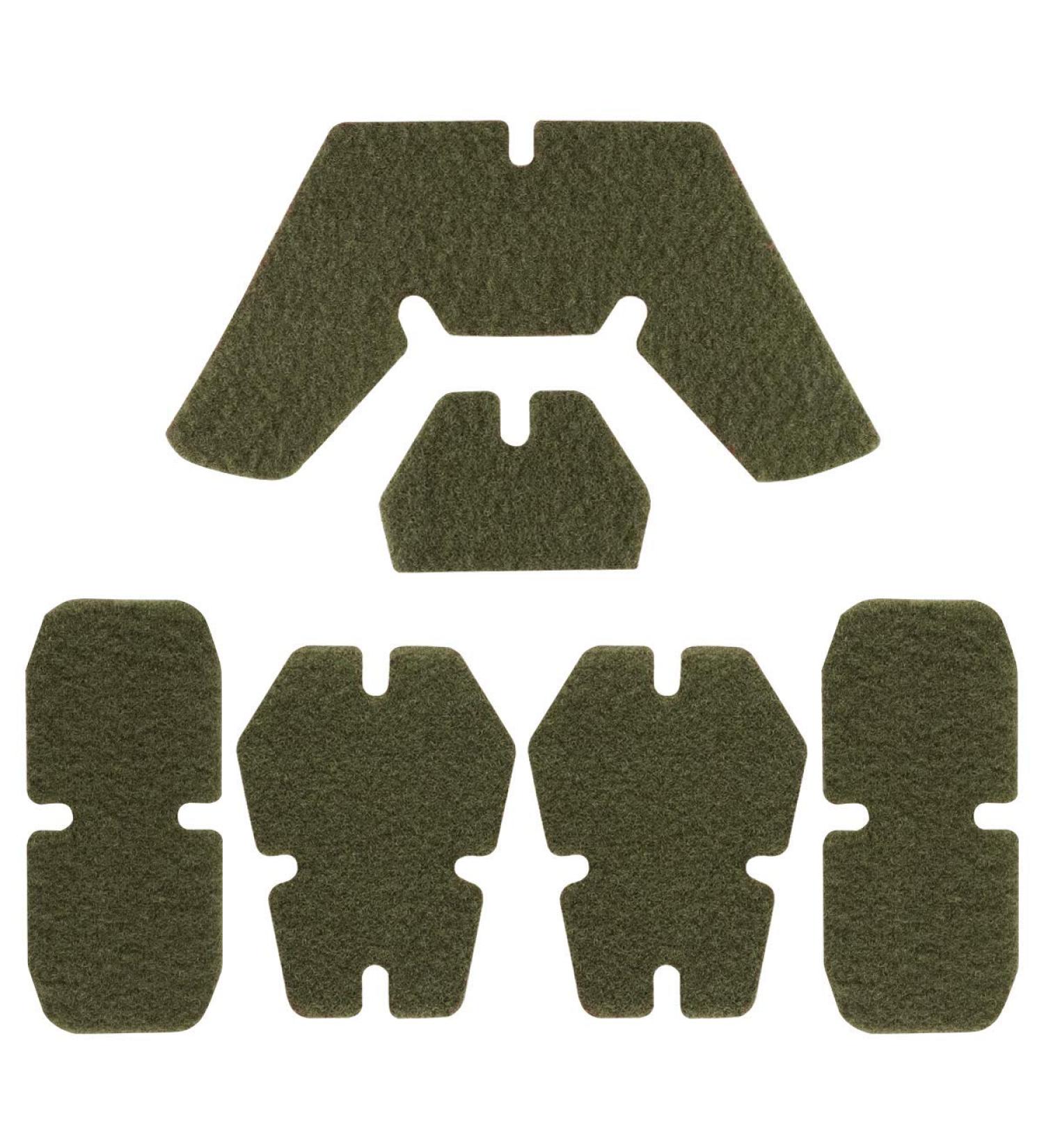 Tactical Helmet Hook and Loop Fastener Set for AirFrame ACH MICH Helmet - OD Green - Buy Online on GoSupps.com