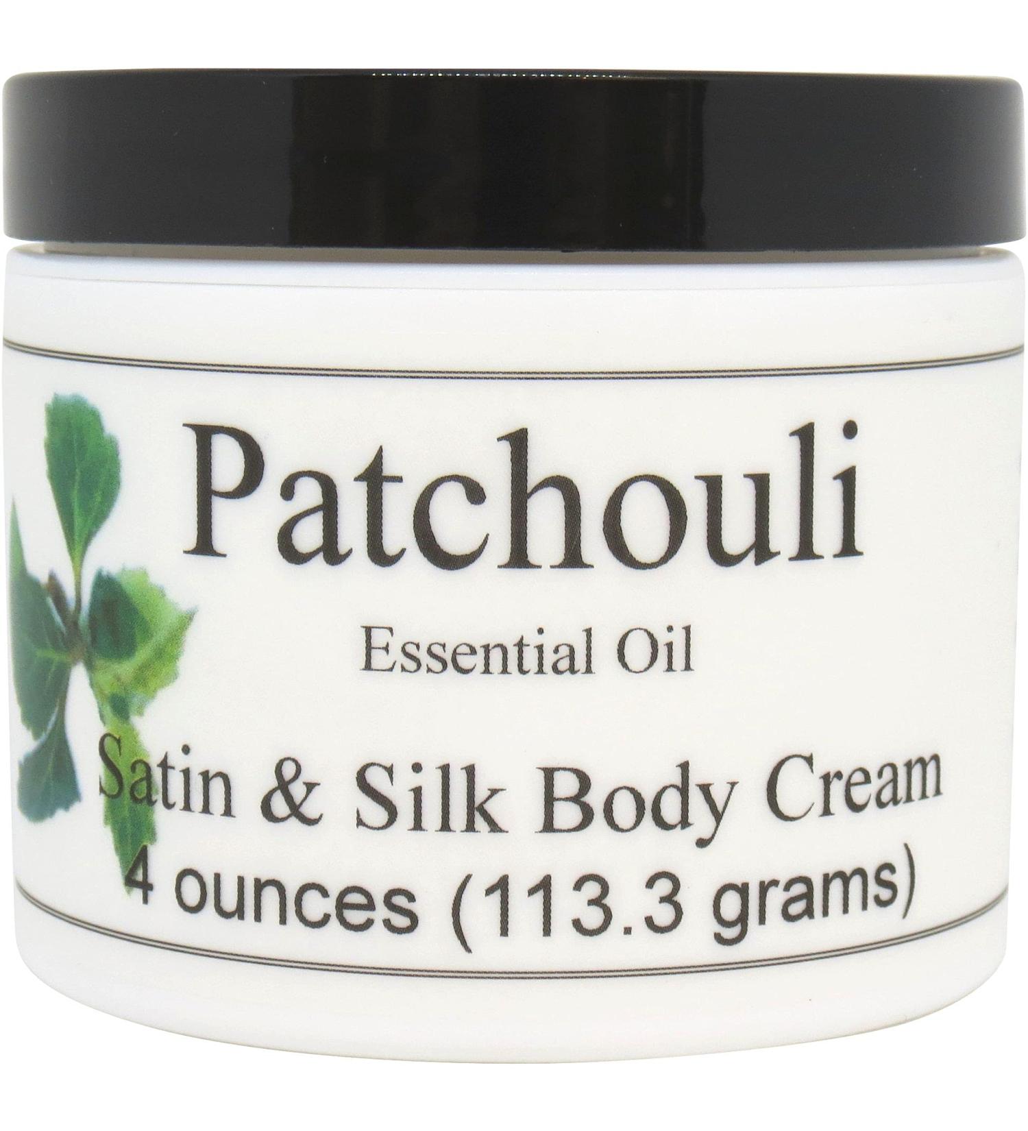 Eclectic Lady Patchouli Satin and Silk Cream - Nourishing Body Lotion with Shea Butter & Aloe Handcrafted in USA Phthalate-Free - Buy Online on GoSupps.com