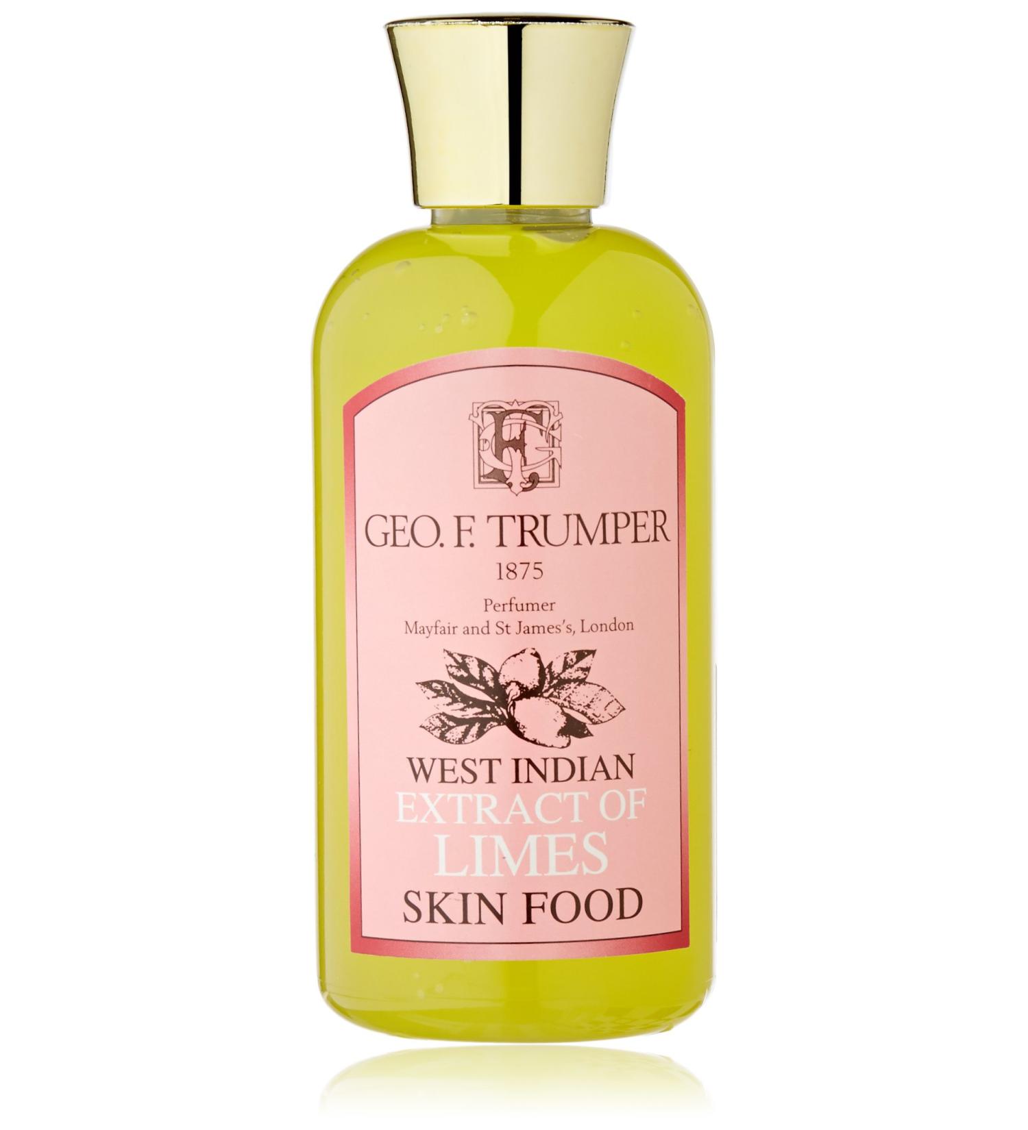 Geo F Trumper Lime Extract Skin Food Pre and Post Shave Gel 100ml