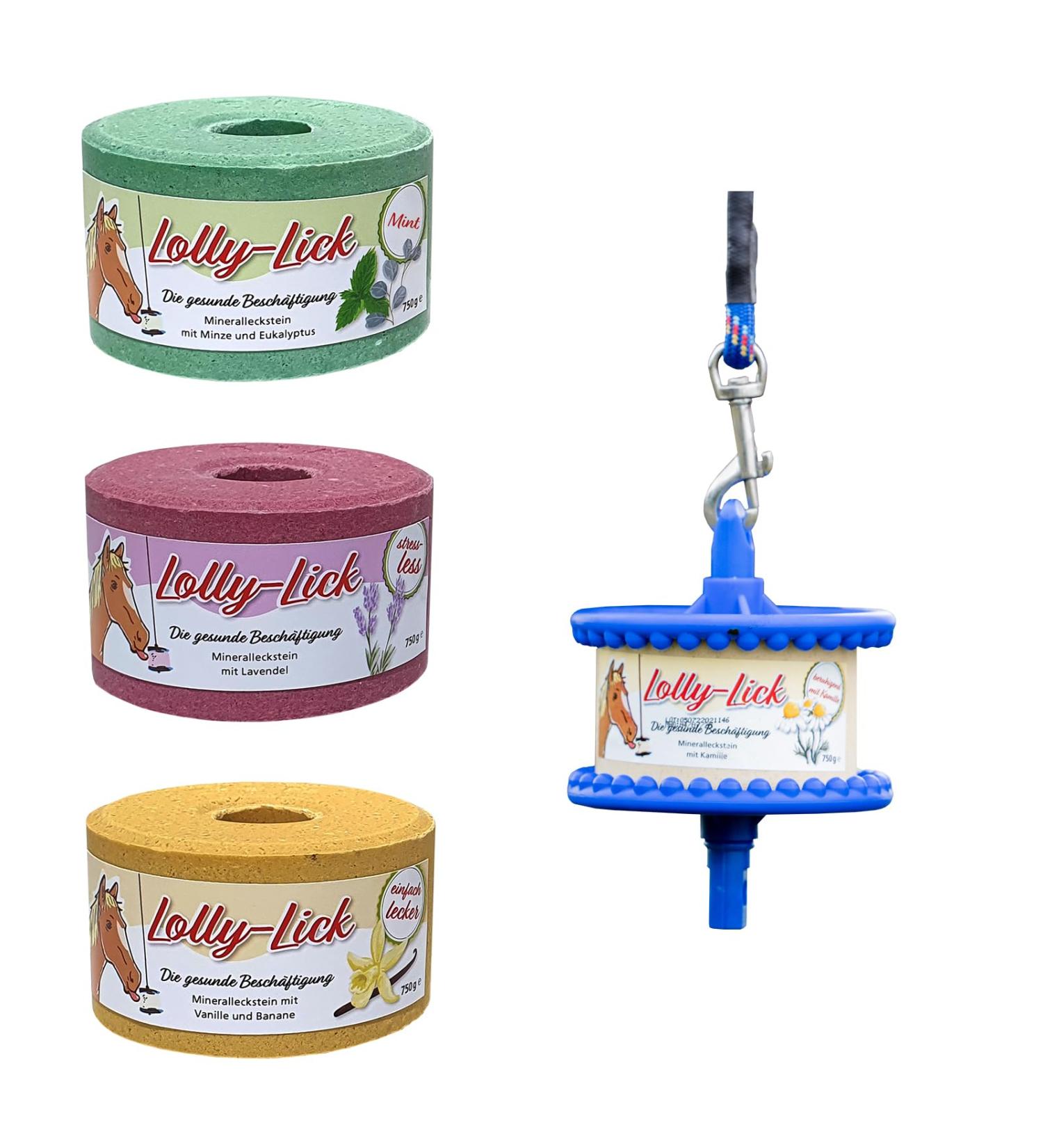 Buy Imima Lolly Lick Set - Banana Lavender Bronchial 1x Holder 2.49 kg | International Shipping Available - Buy Online on GoSupps.com